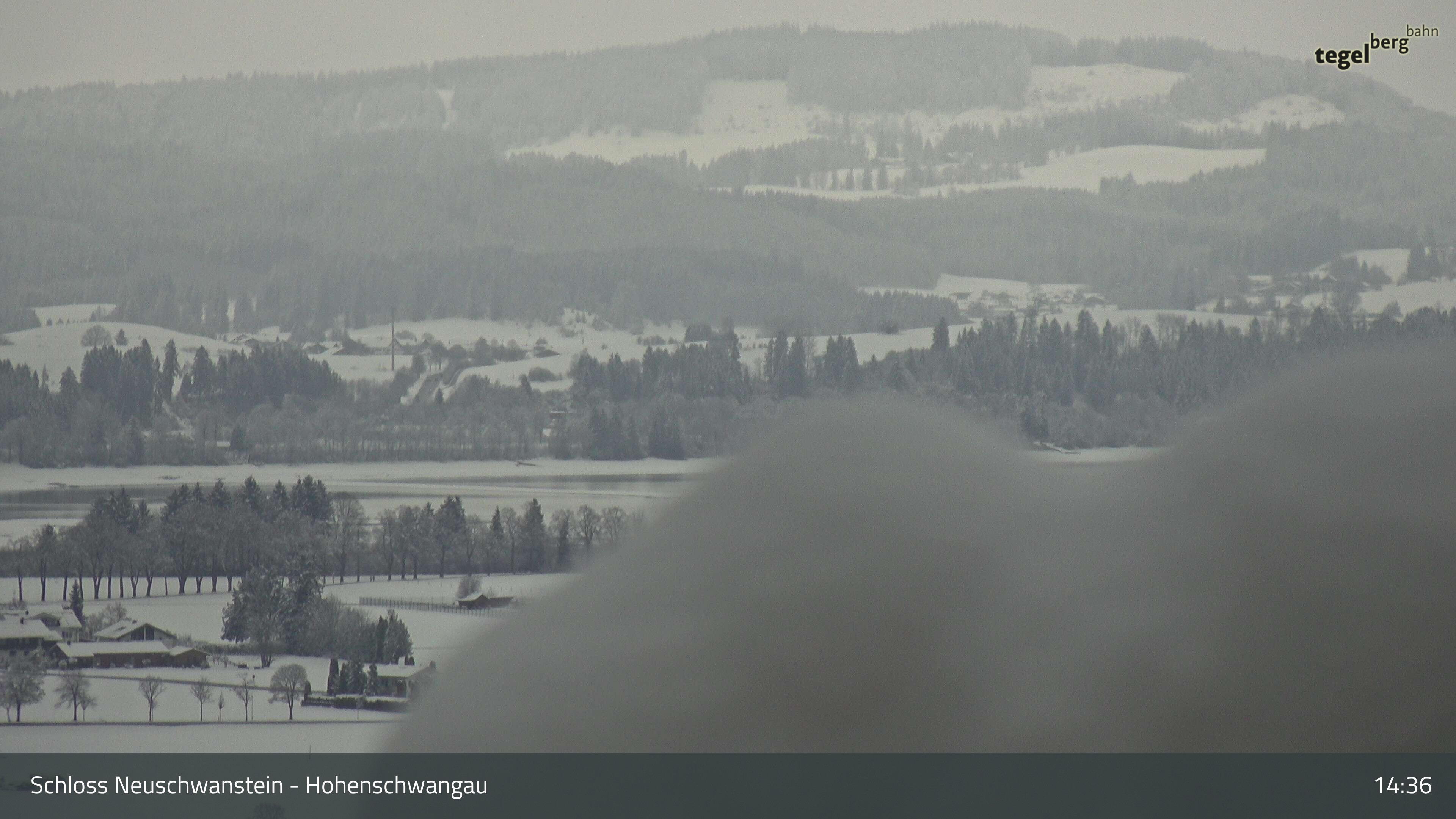 Archiv Foto Webcam Forggensee, Südufer und Schwangau