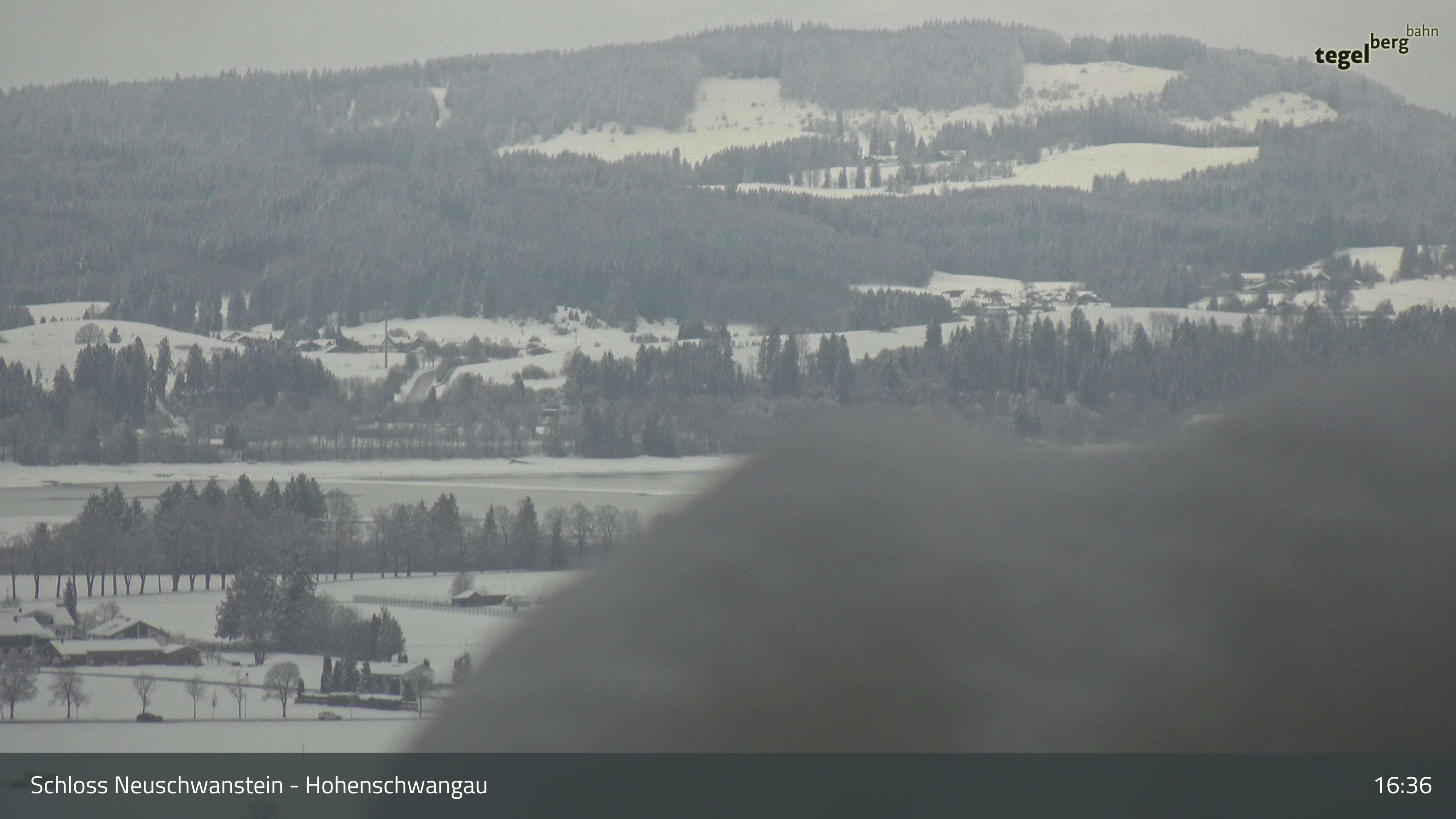 Archiv Foto Webcam Forggensee, Südufer und Schwangau