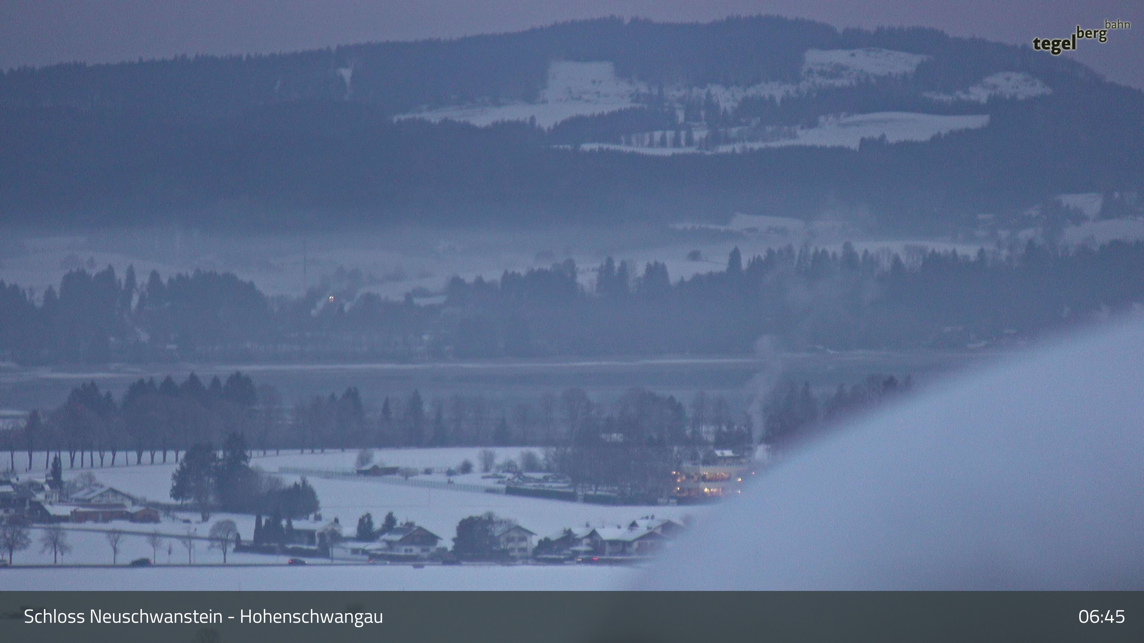 Archiv Foto Webcam Forggensee, Südufer und Schwangau