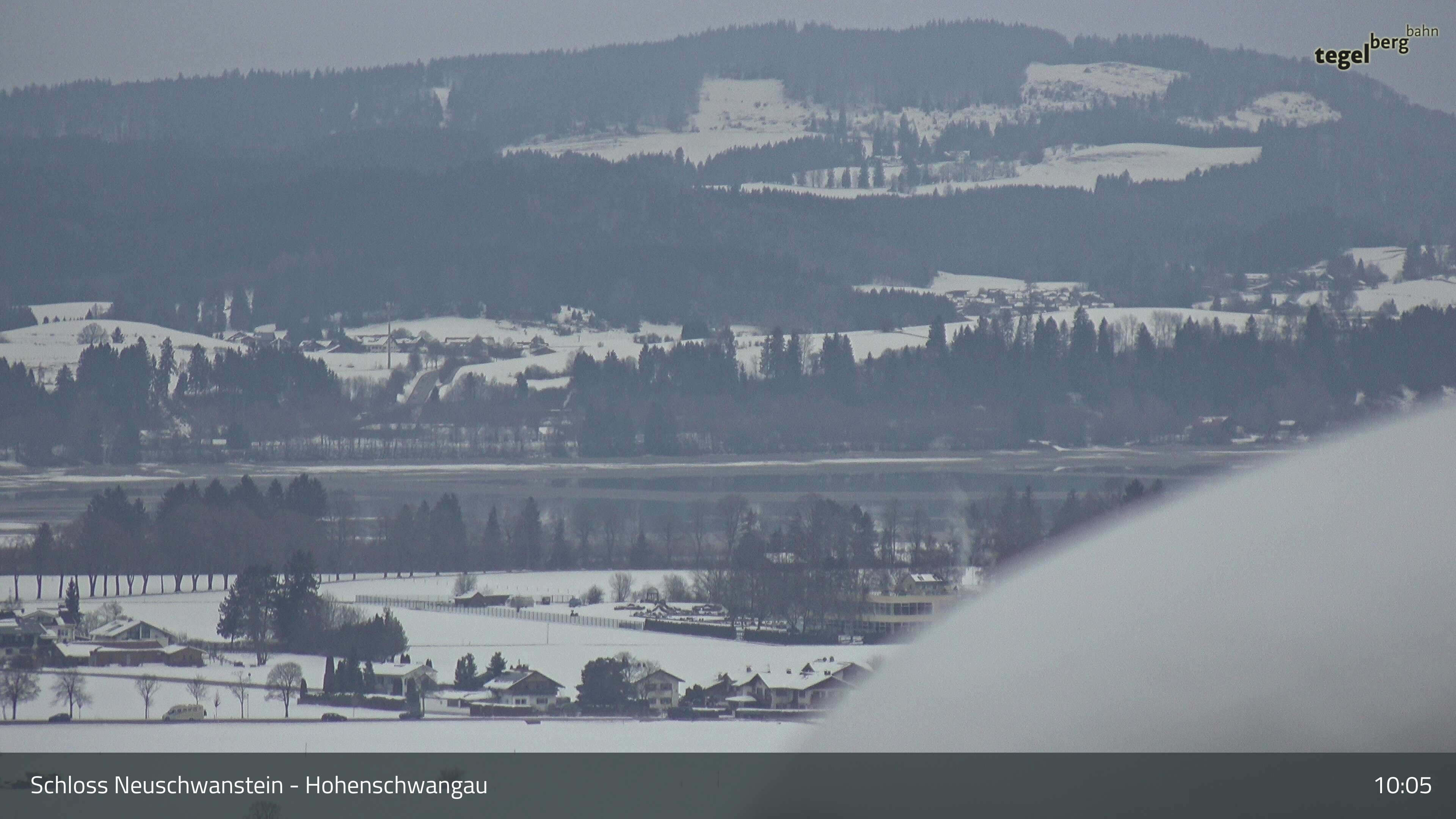Archiv Foto Webcam Forggensee, Südufer und Schwangau