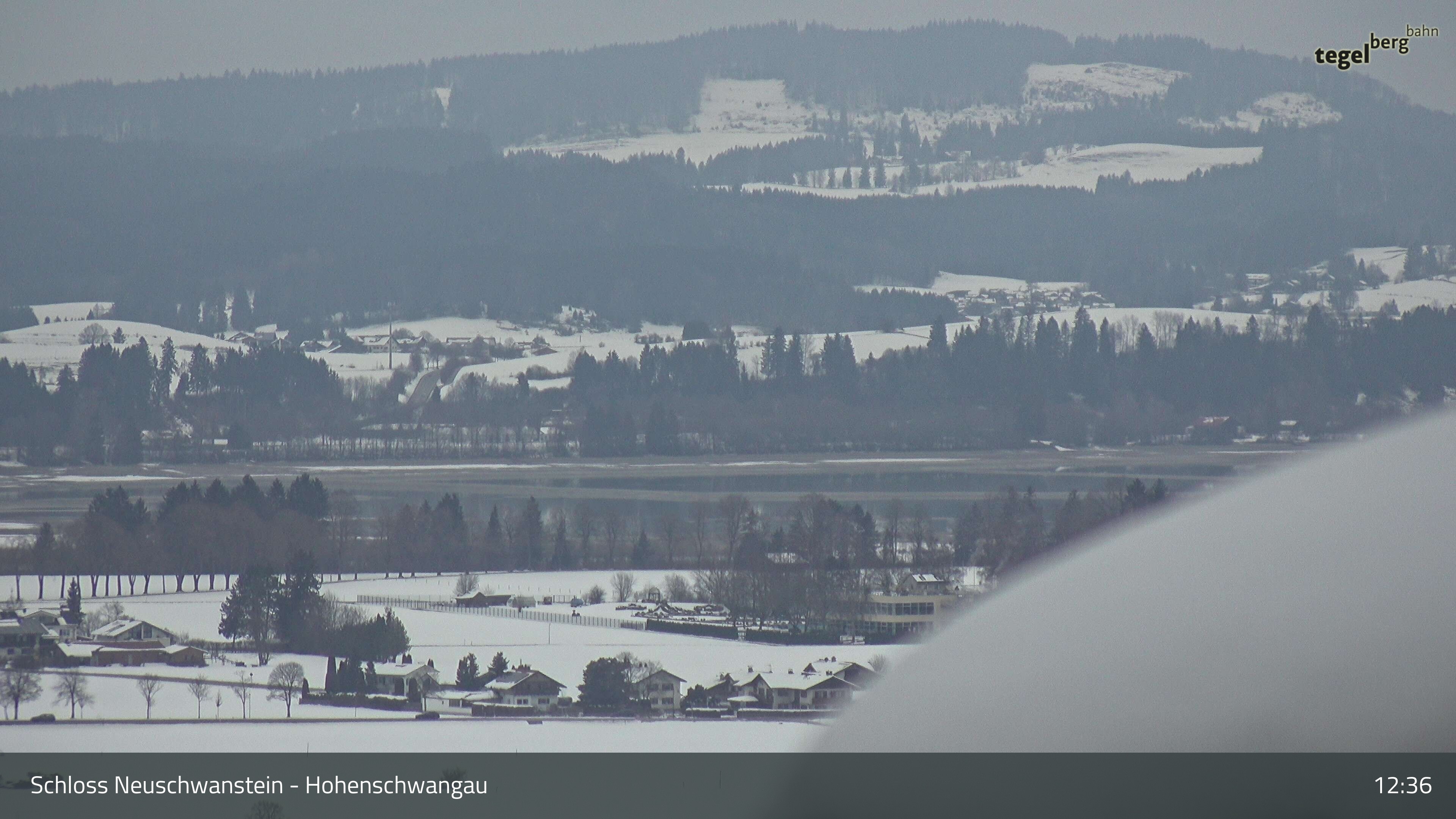 Archiv Foto Webcam Forggensee, Südufer und Schwangau