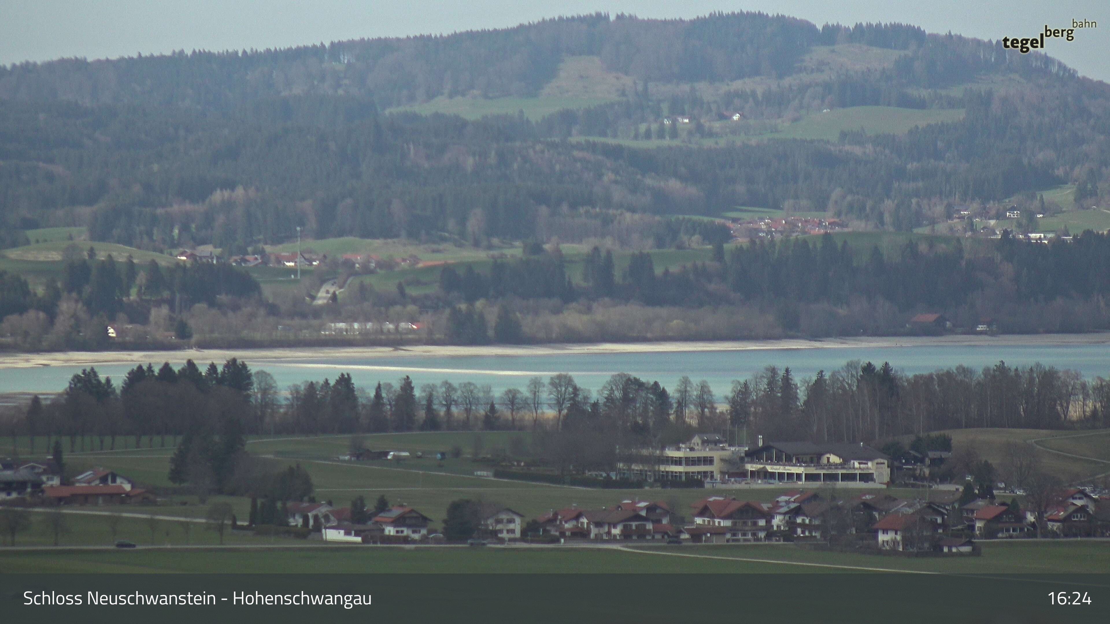 Archiv Foto Webcam Forggensee, Südufer und Schwangau