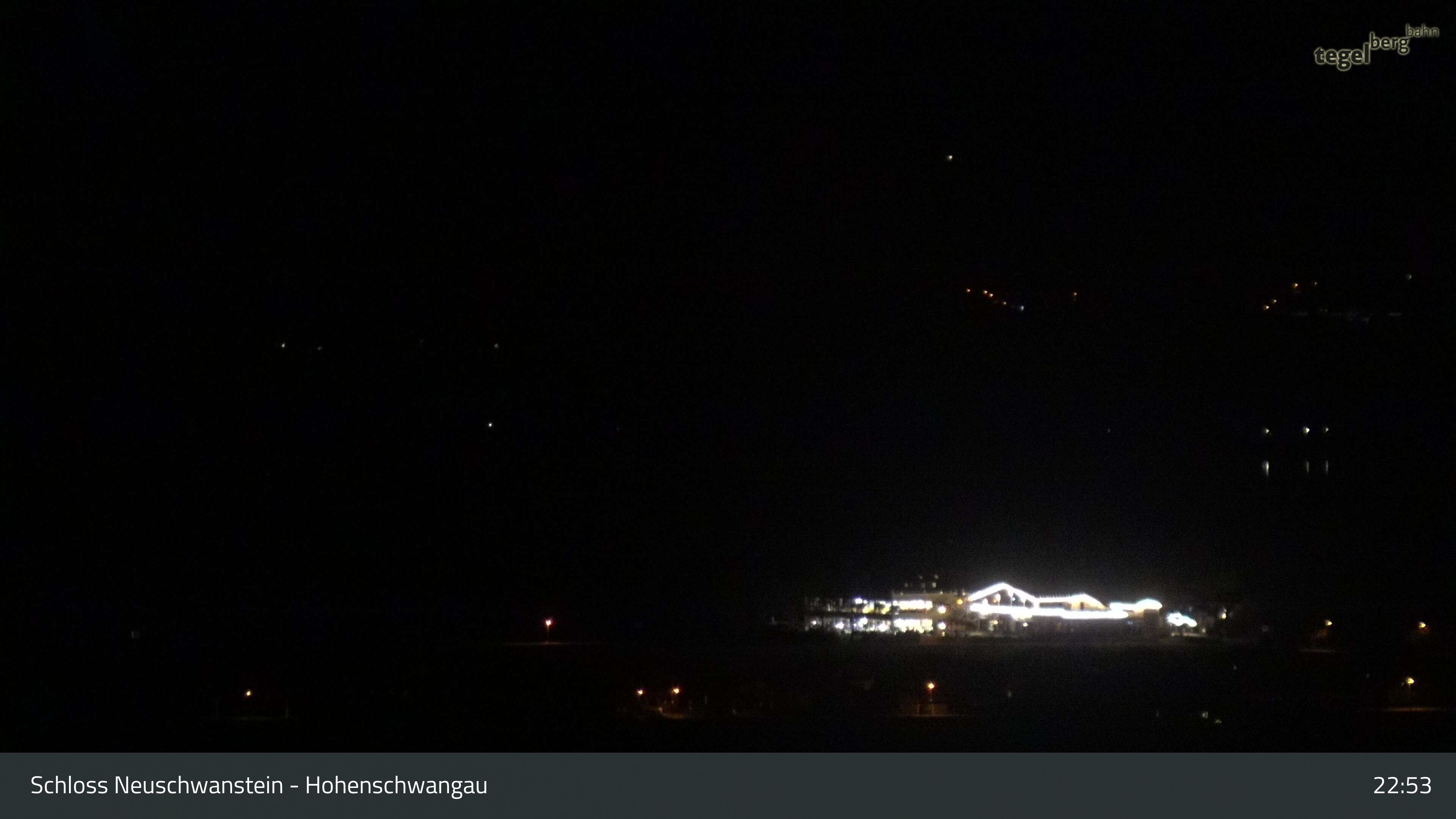 Archived image Webcam Lake Forggen, south bank and village Schwangau