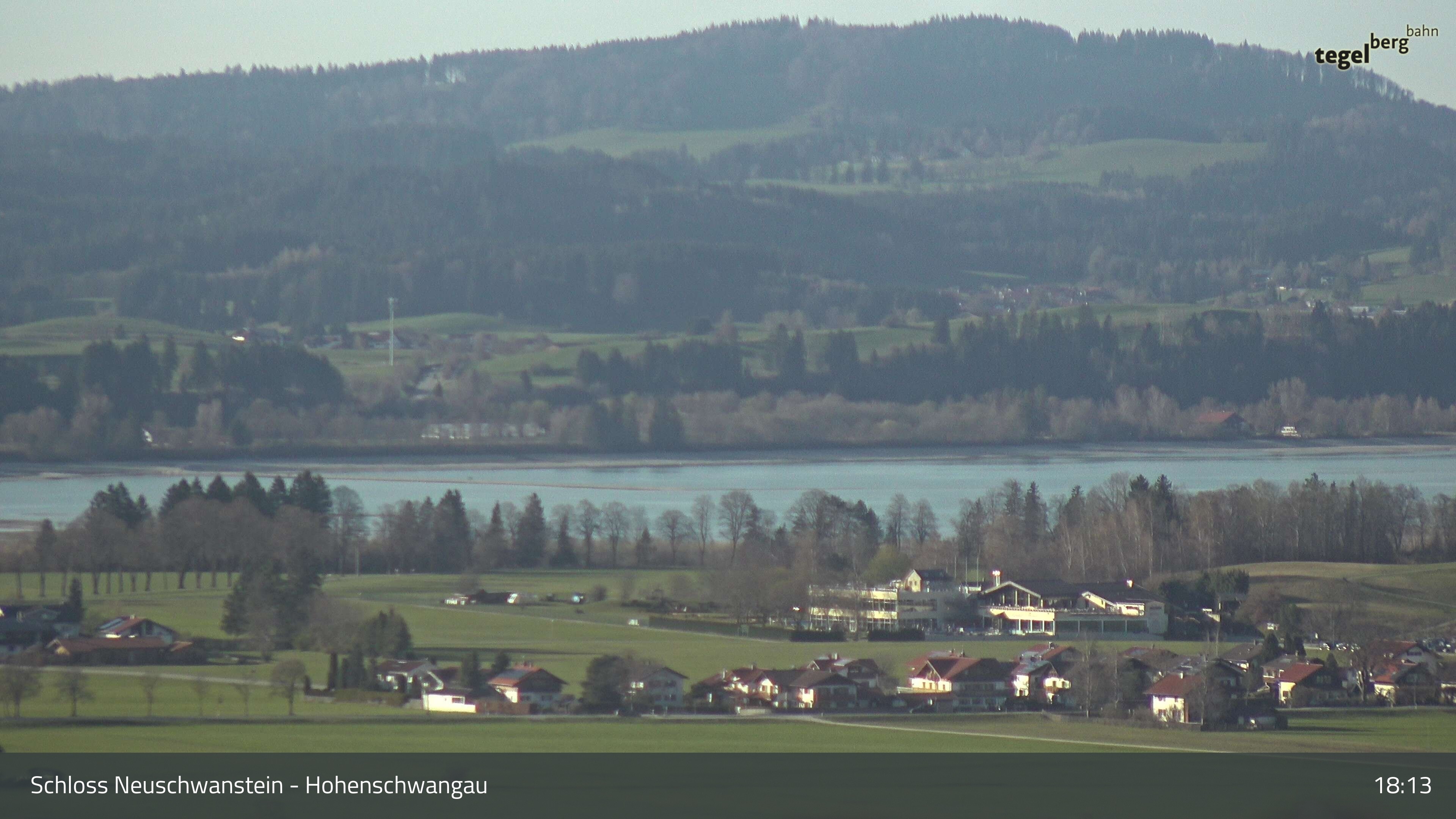 Archiv Foto Webcam Forggensee, Südufer und Schwangau