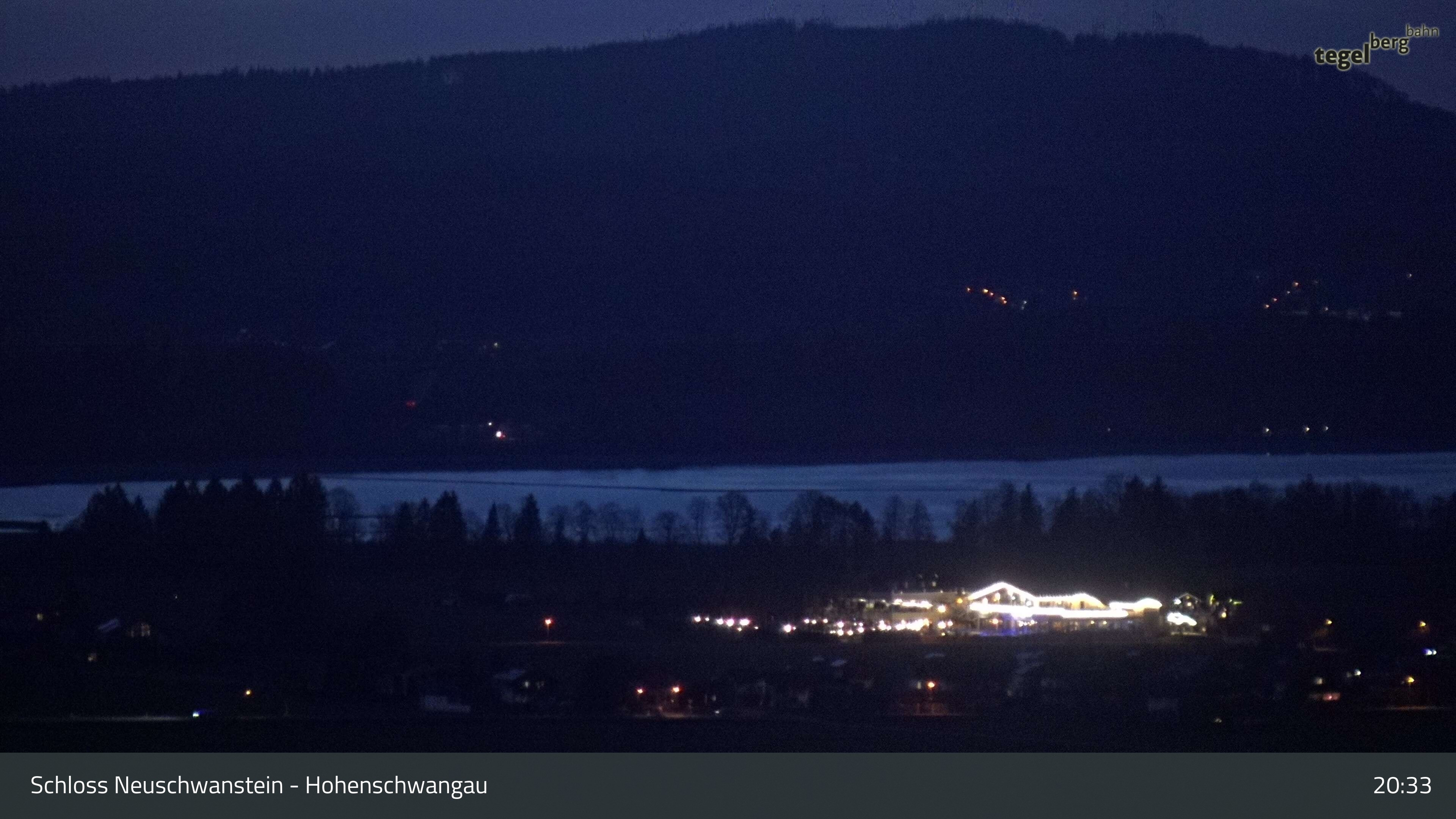 Archiv Foto Webcam Forggensee, Südufer und Schwangau