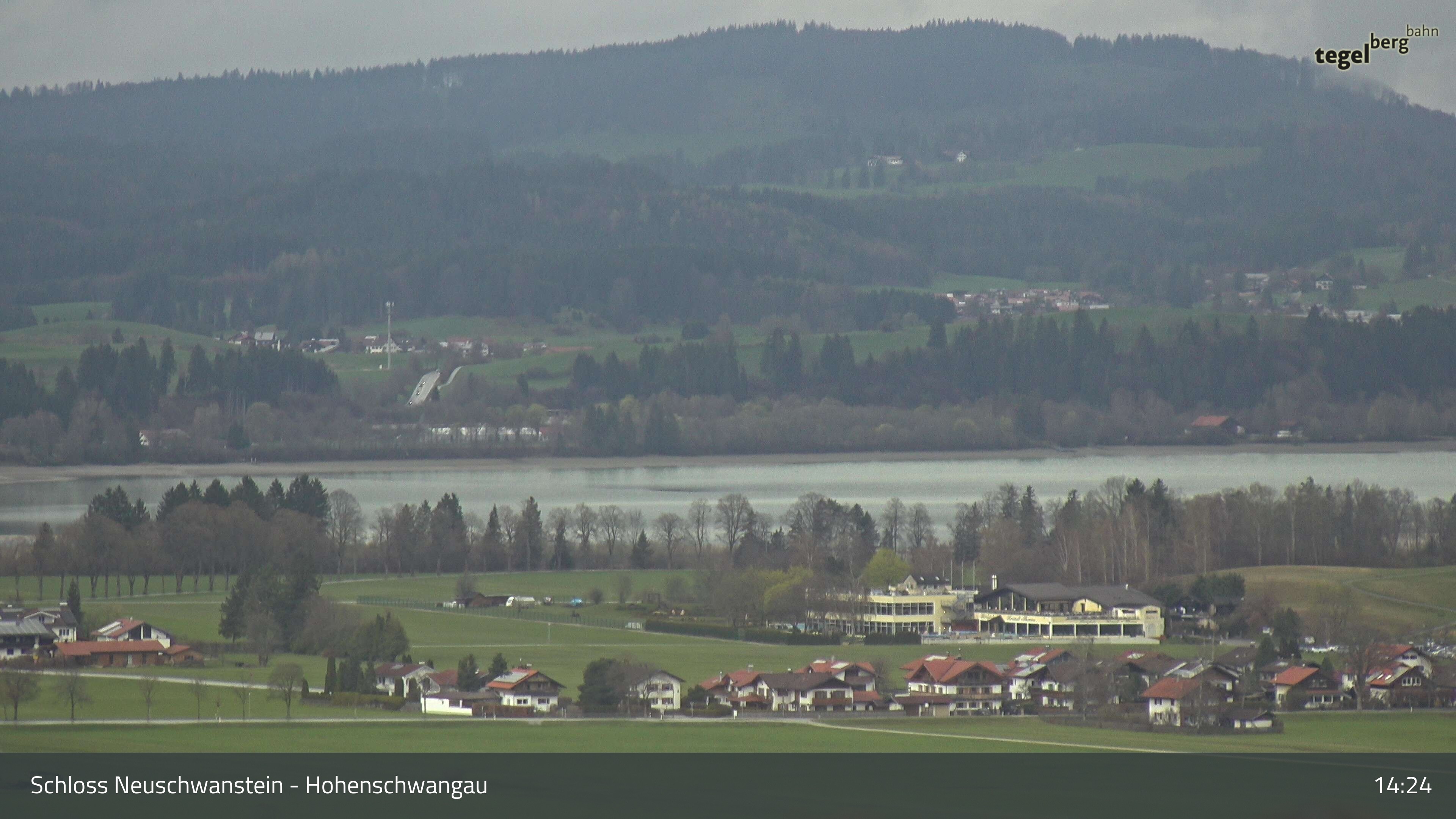Archiv Foto Webcam Forggensee, Südufer und Schwangau