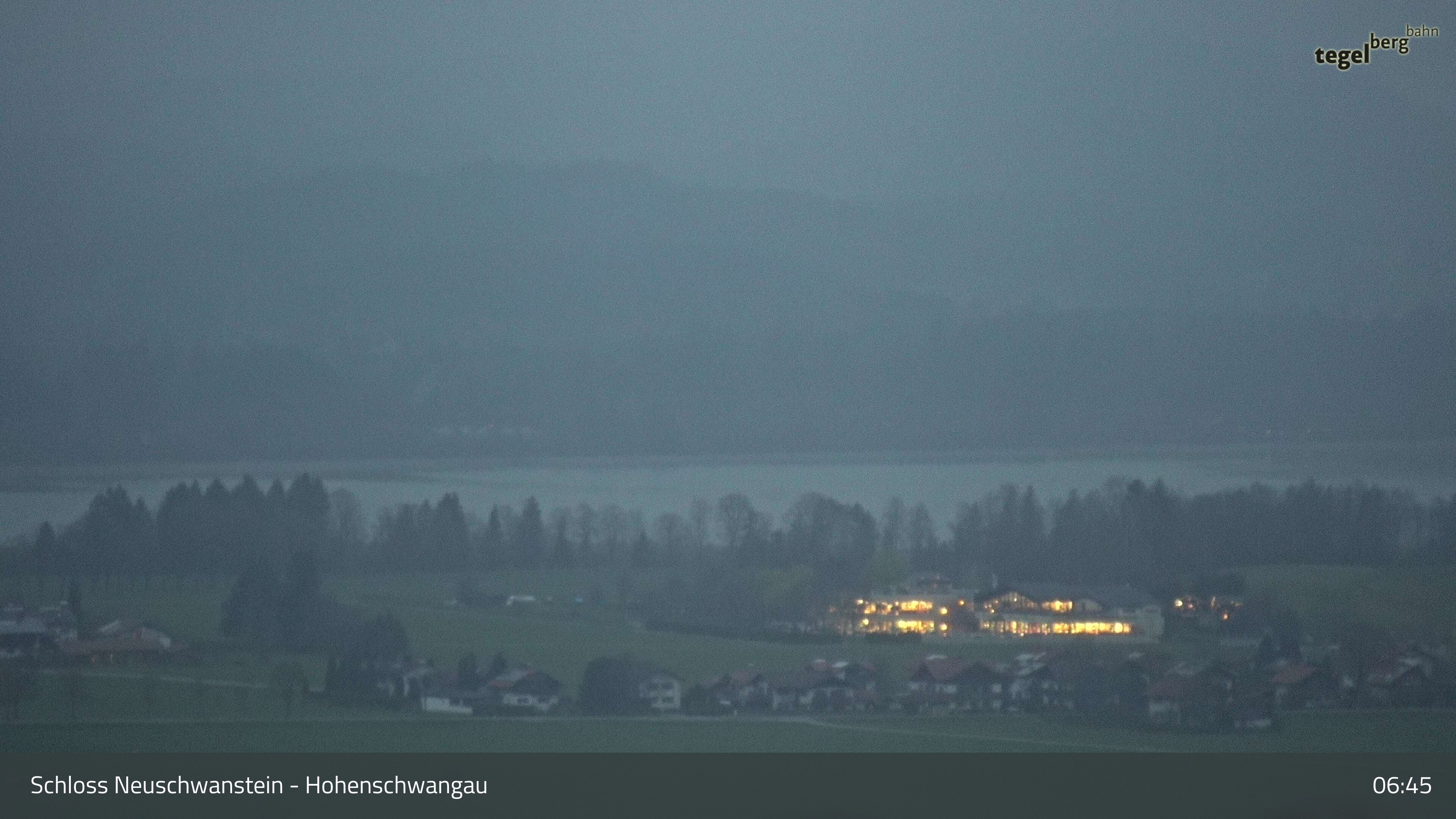Archiv Foto Webcam Forggensee, Südufer und Schwangau