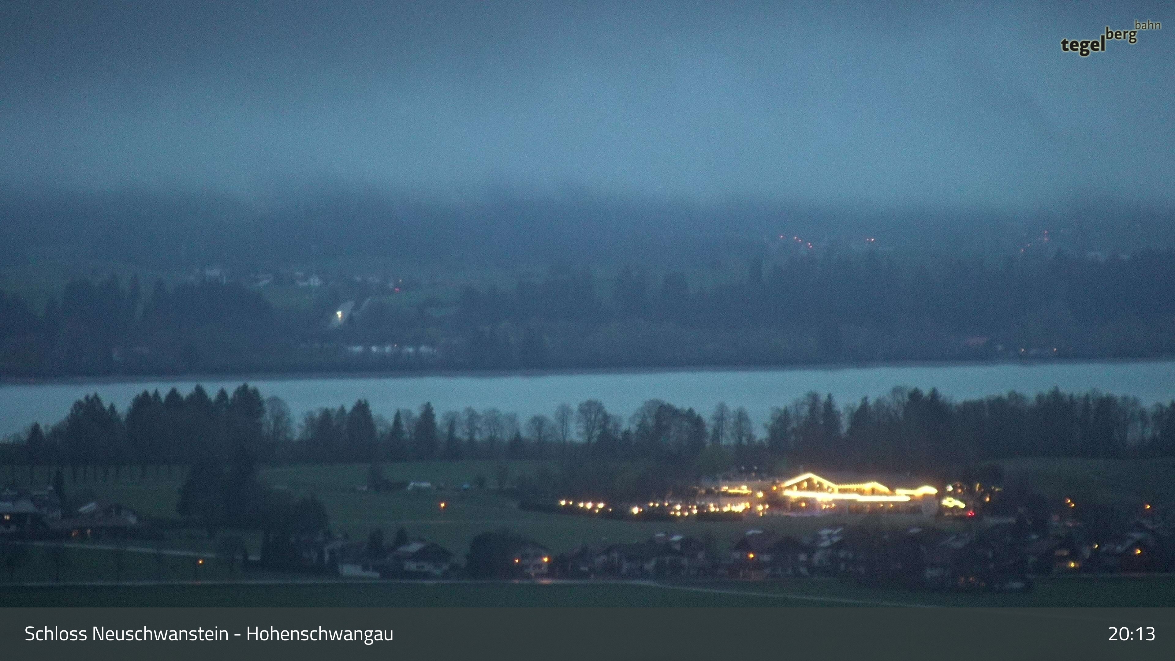 Archiv Foto Webcam Forggensee, Südufer und Schwangau