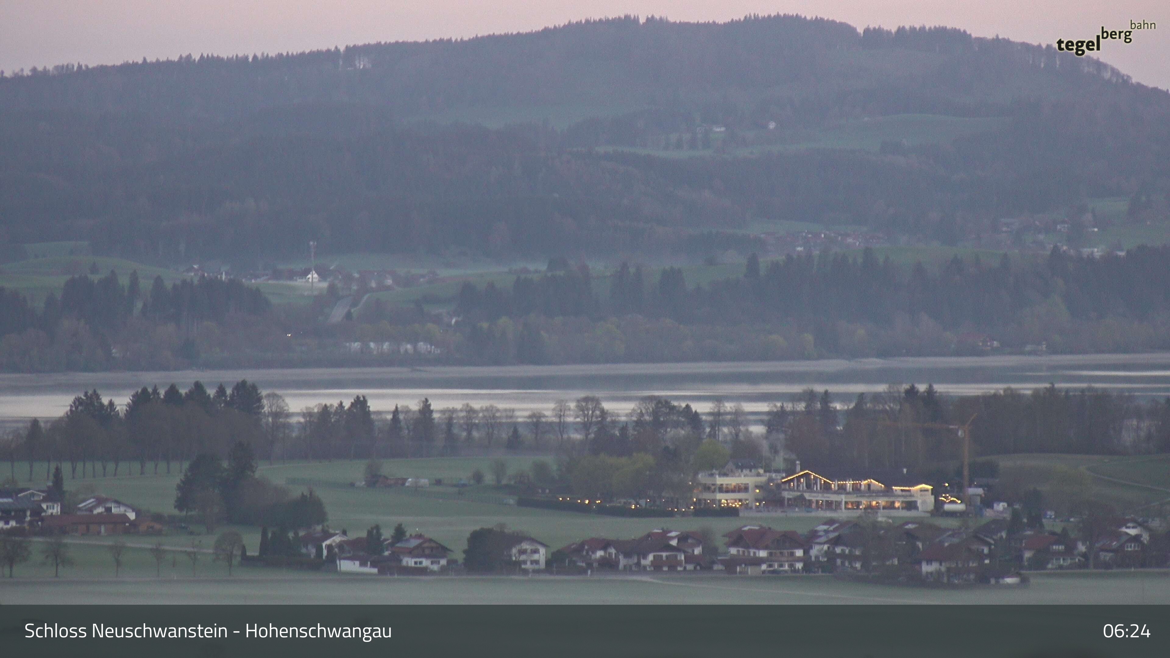 Archiv Foto Webcam Forggensee, Südufer und Schwangau