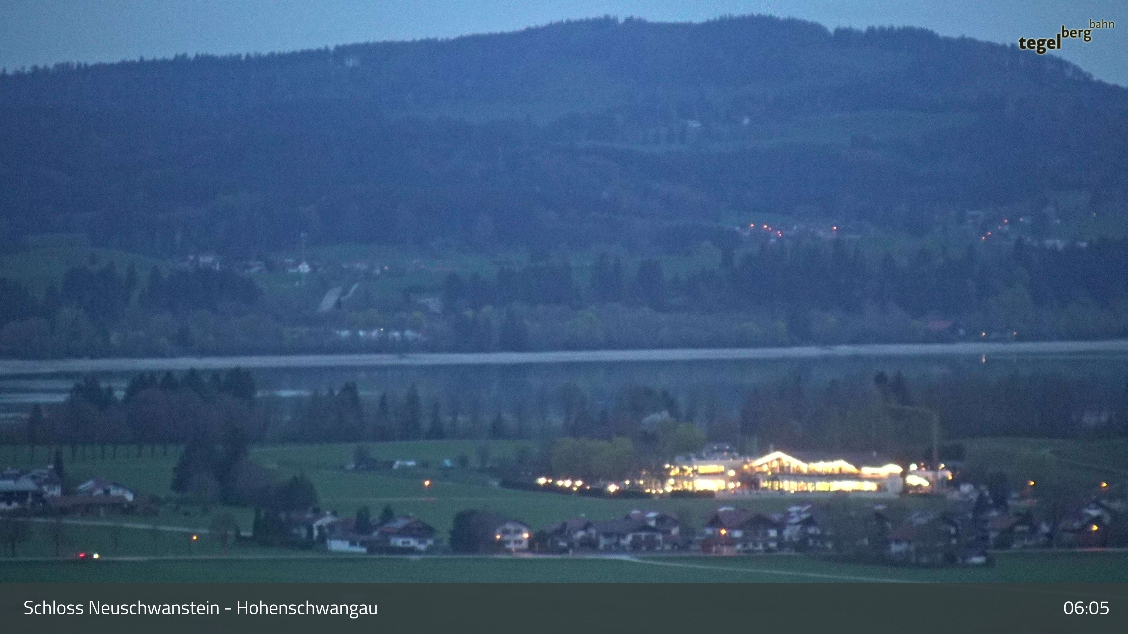 Archiv Foto Webcam Forggensee, Südufer und Schwangau