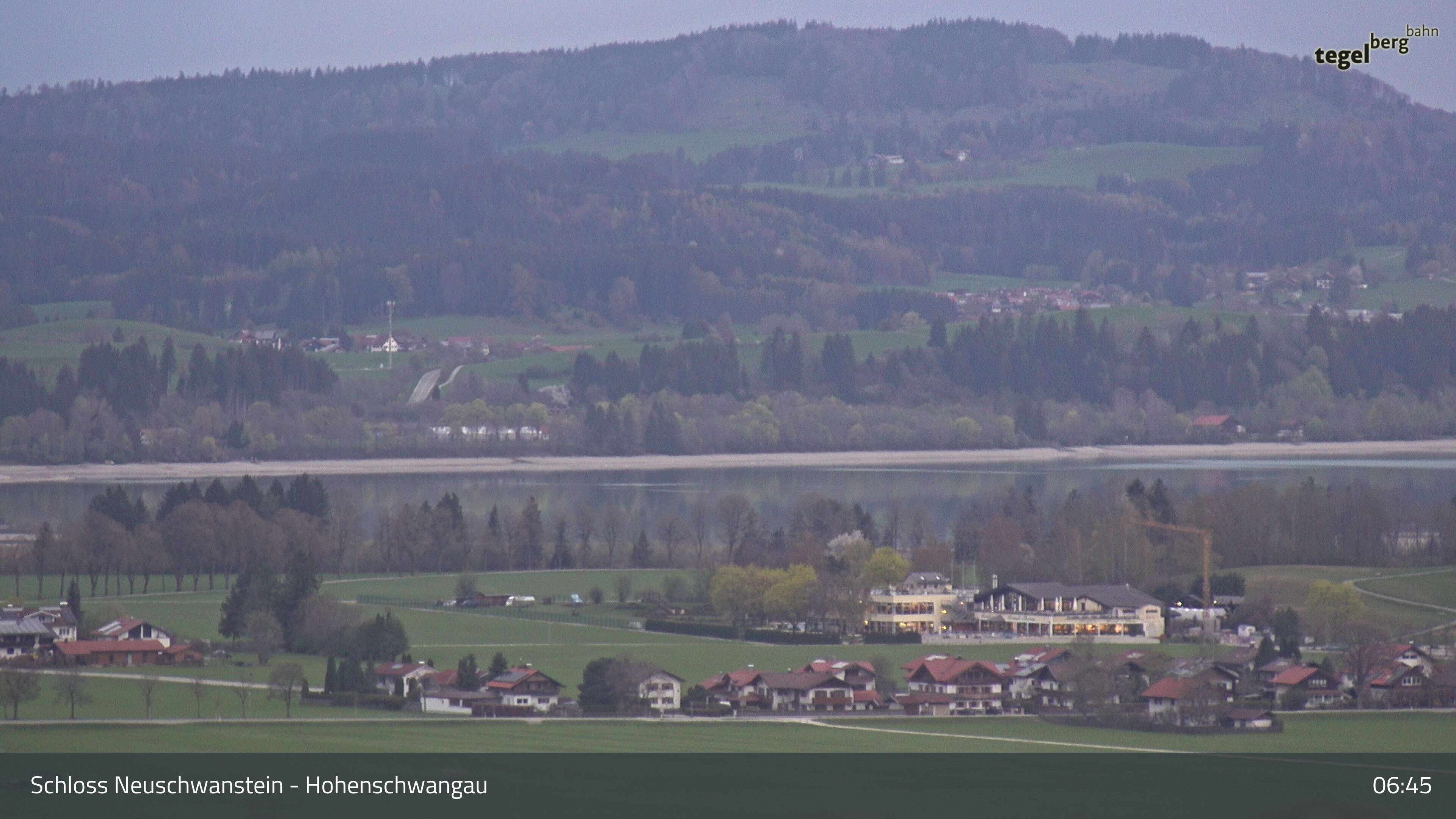 Archiv Foto Webcam Forggensee, Südufer und Schwangau