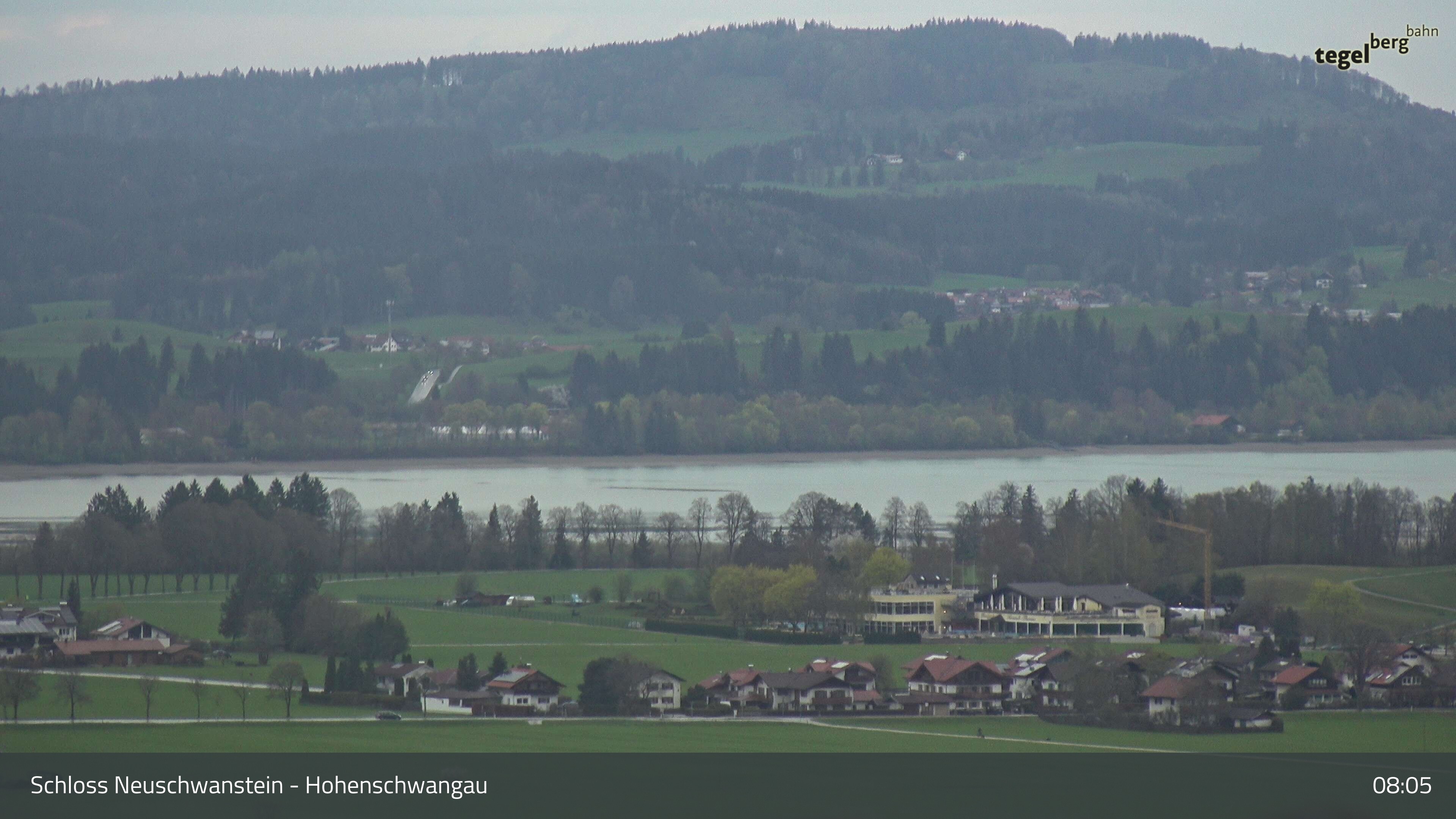 Archiv Foto Webcam Forggensee, Südufer und Schwangau