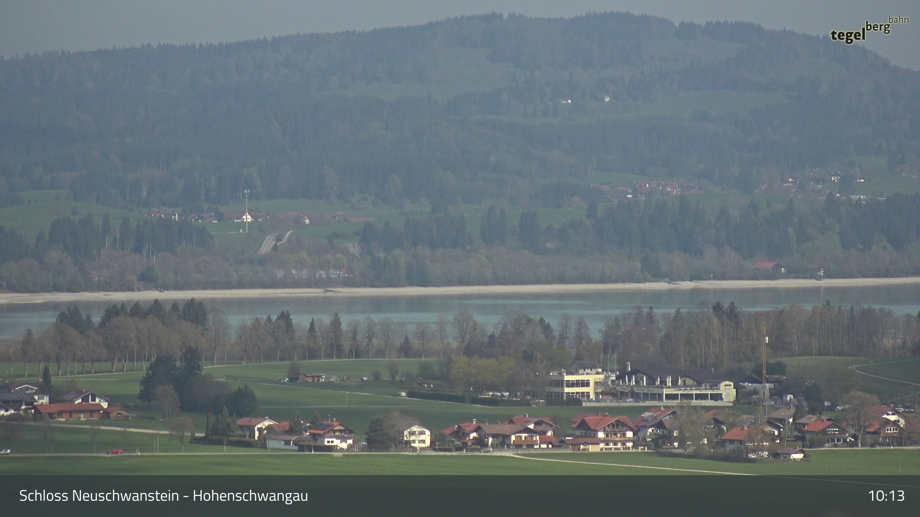 Archiv Foto Webcam Forggensee, Südufer und Schwangau