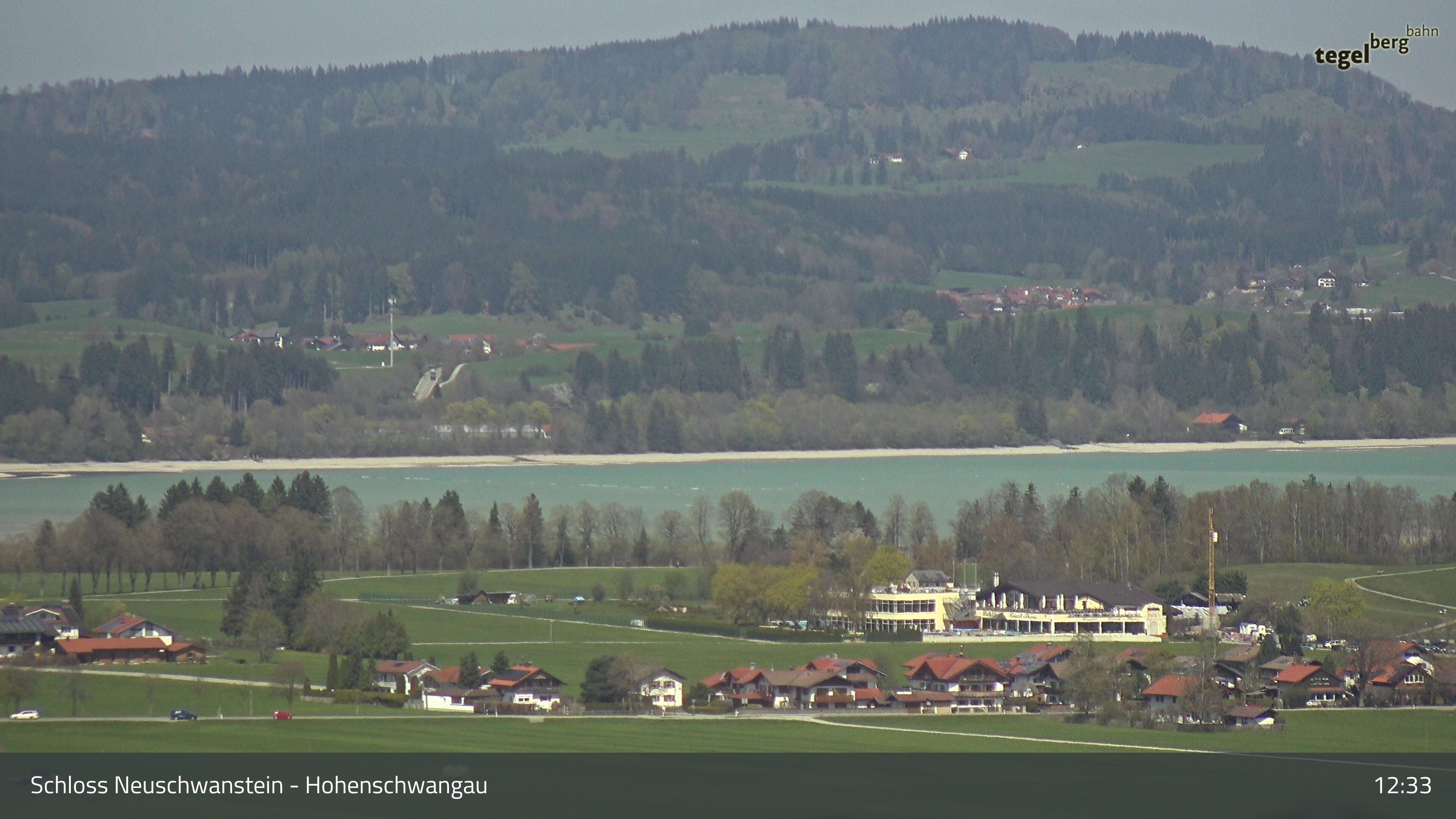 Archiv Foto Webcam Forggensee, Südufer und Schwangau