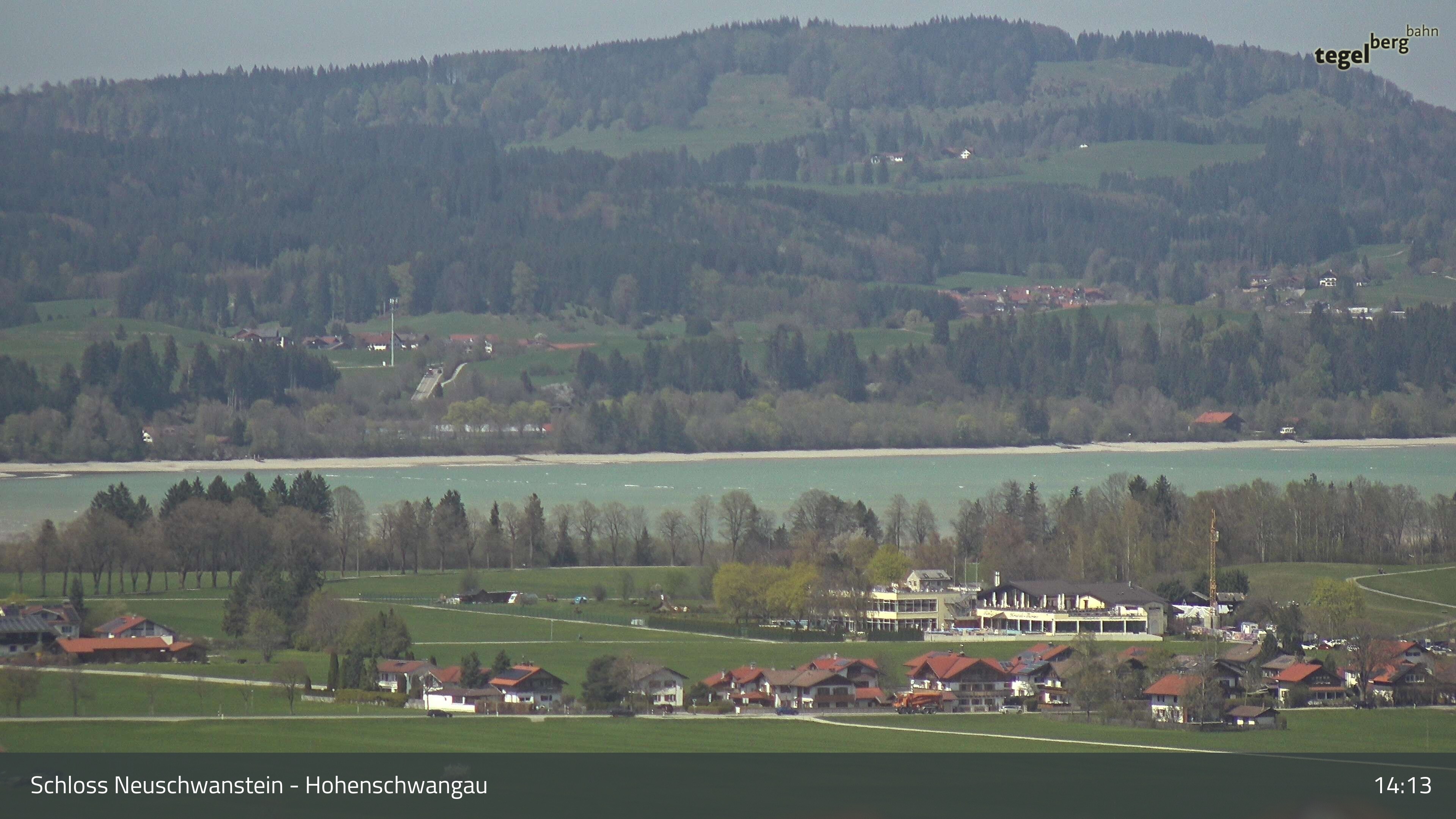 Archiv Foto Webcam Forggensee, Südufer und Schwangau