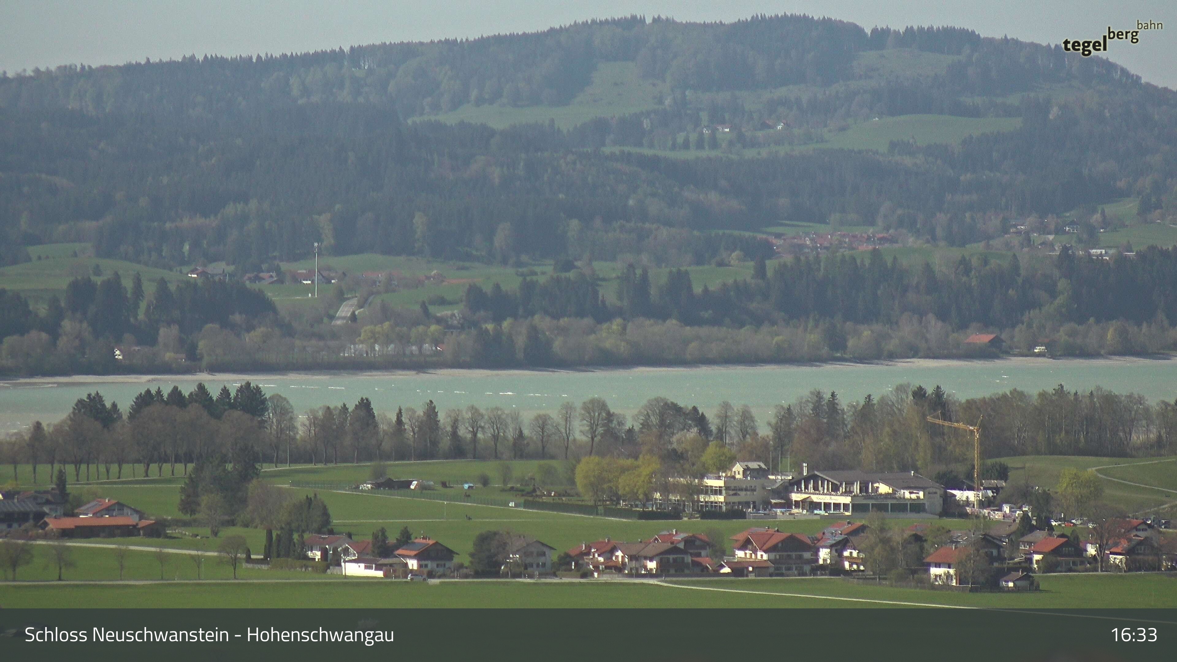 Archiv Foto Webcam Forggensee, Südufer und Schwangau