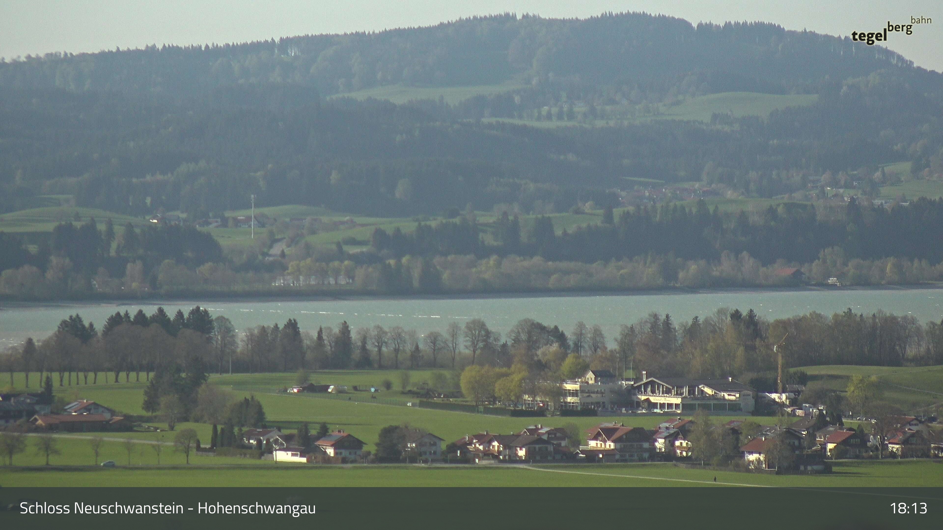 Archiv Foto Webcam Forggensee, Südufer und Schwangau