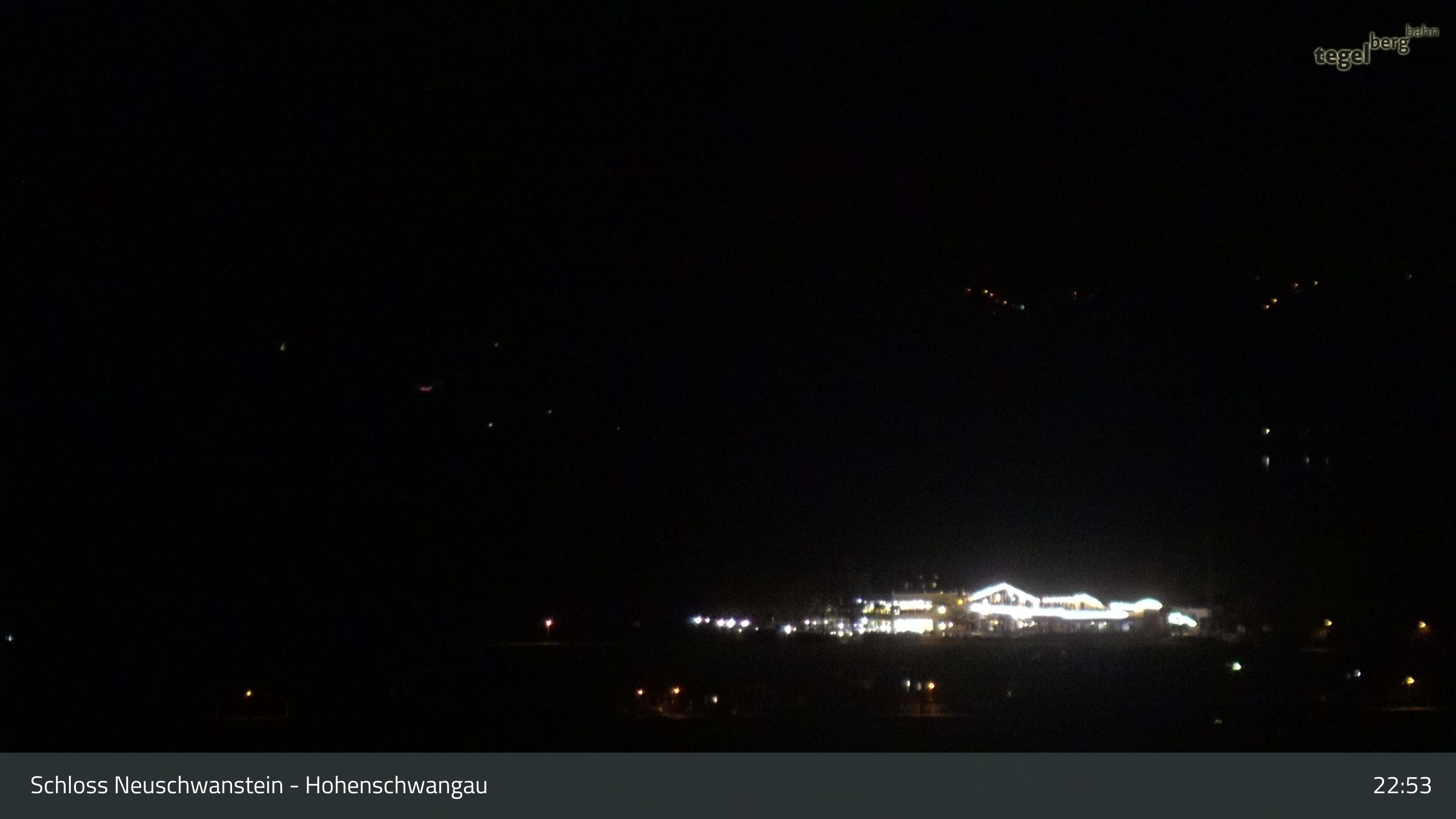 Archived image Webcam Lake Forggen, south bank and village Schwangau