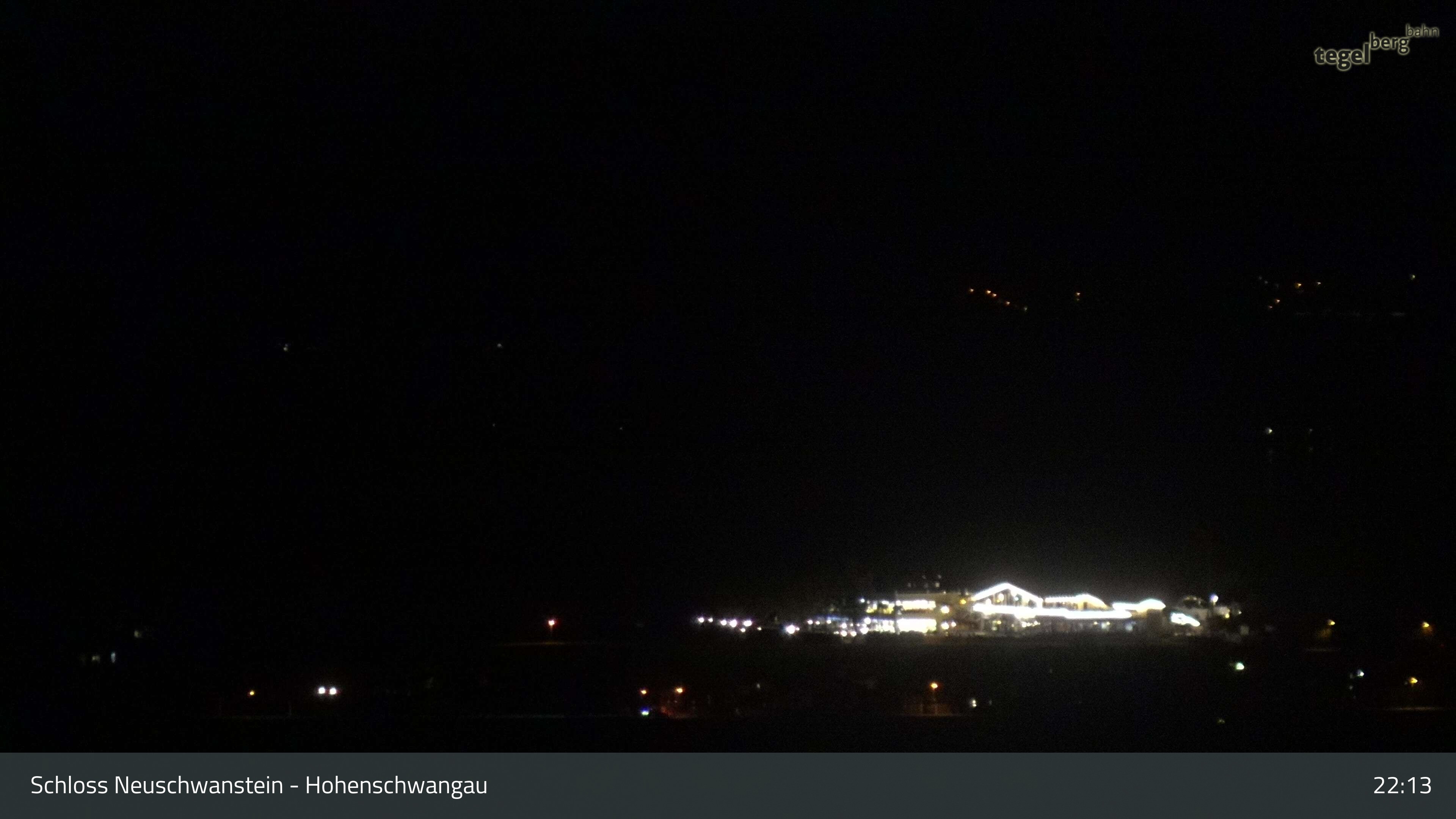 Archived image Webcam Lake Forggen, south bank and village Schwangau