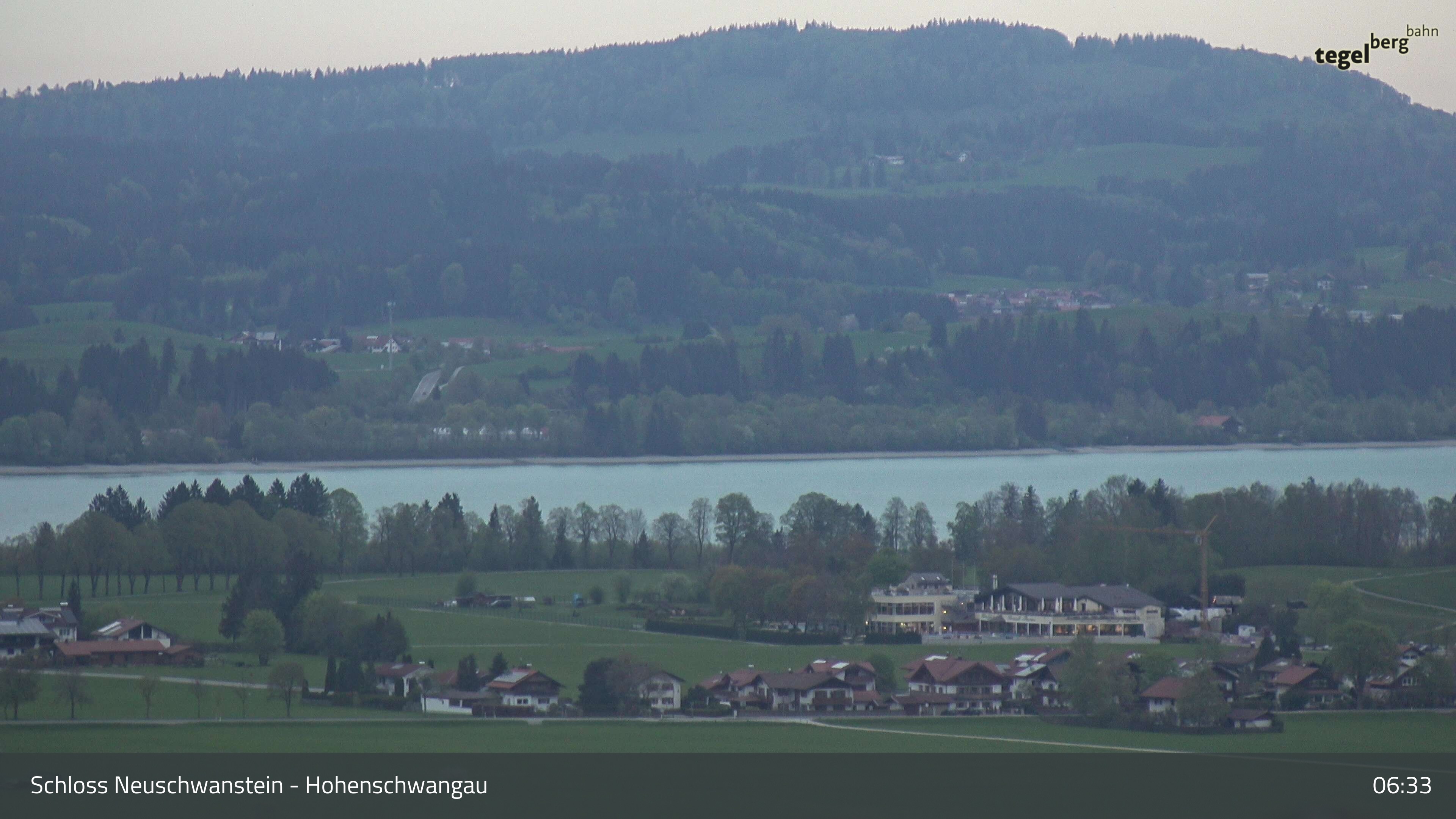 Archiv Foto Webcam Forggensee, Südufer und Schwangau