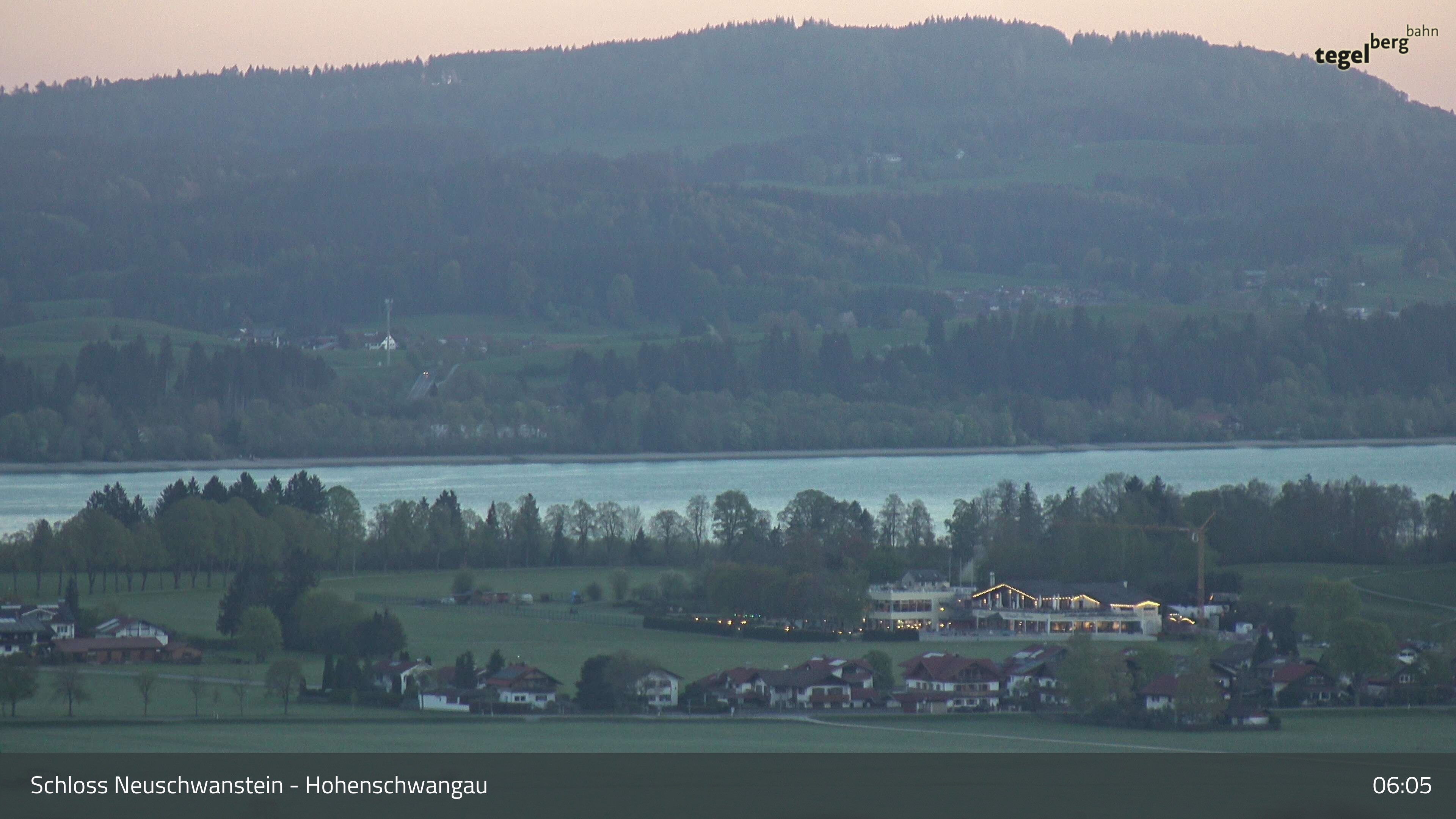 Archiv Foto Webcam Forggensee, Südufer und Schwangau