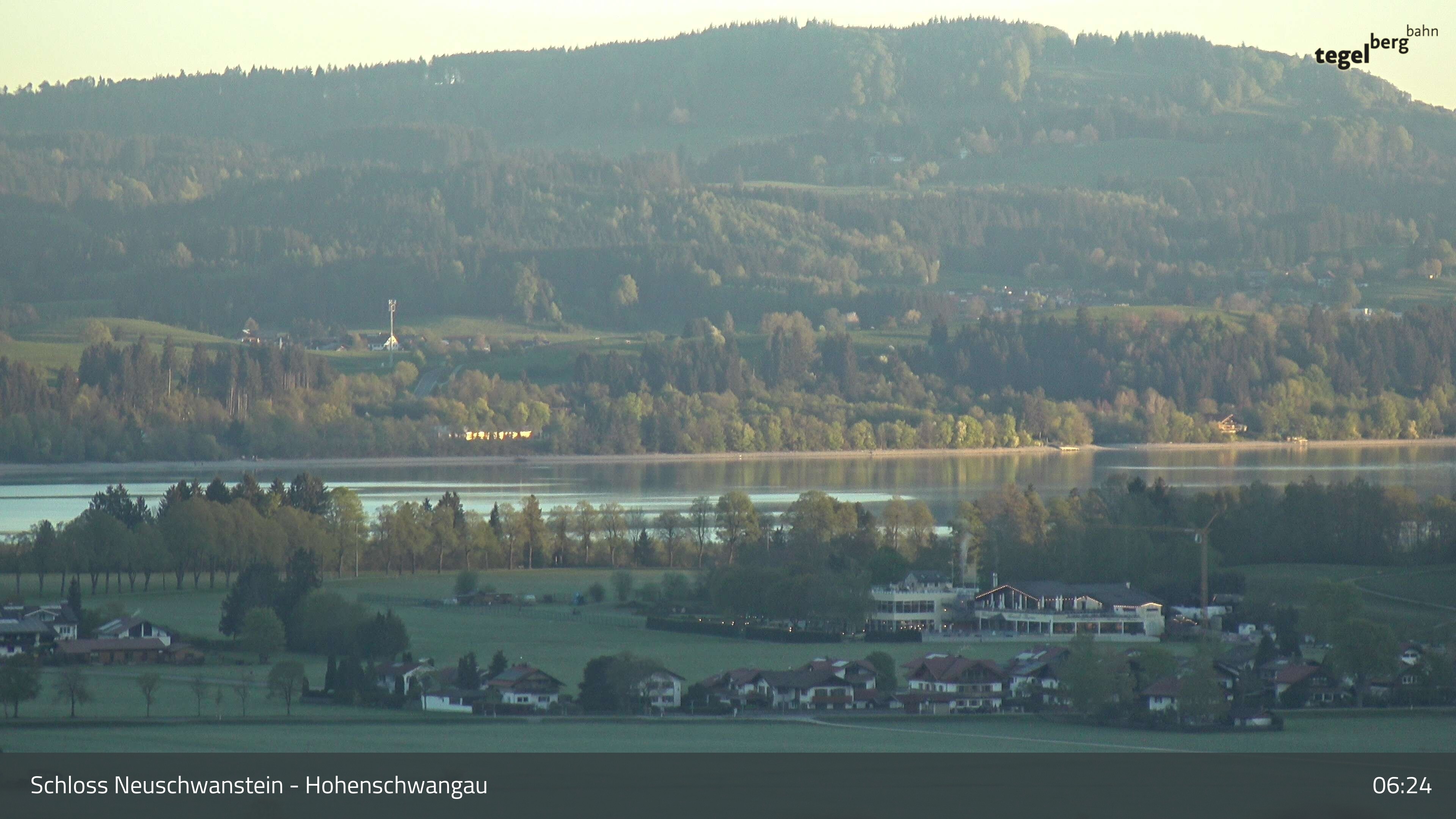 Archiv Foto Webcam Forggensee, Südufer und Schwangau