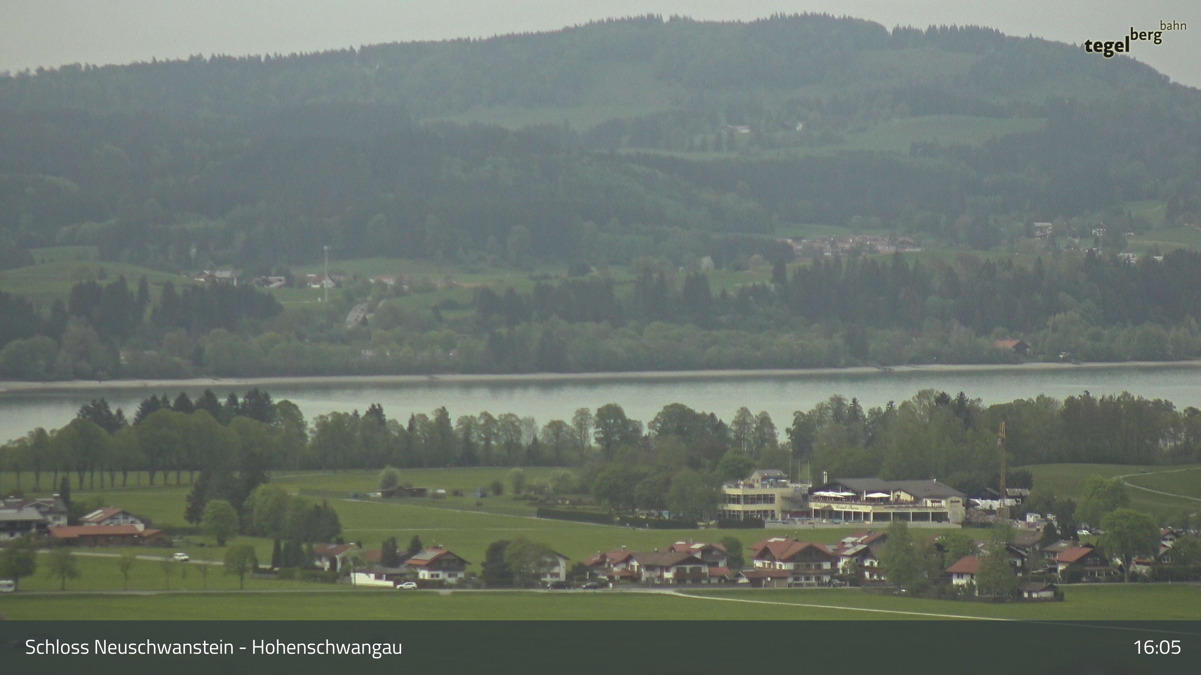 Archiv Foto Webcam Forggensee, Südufer und Schwangau