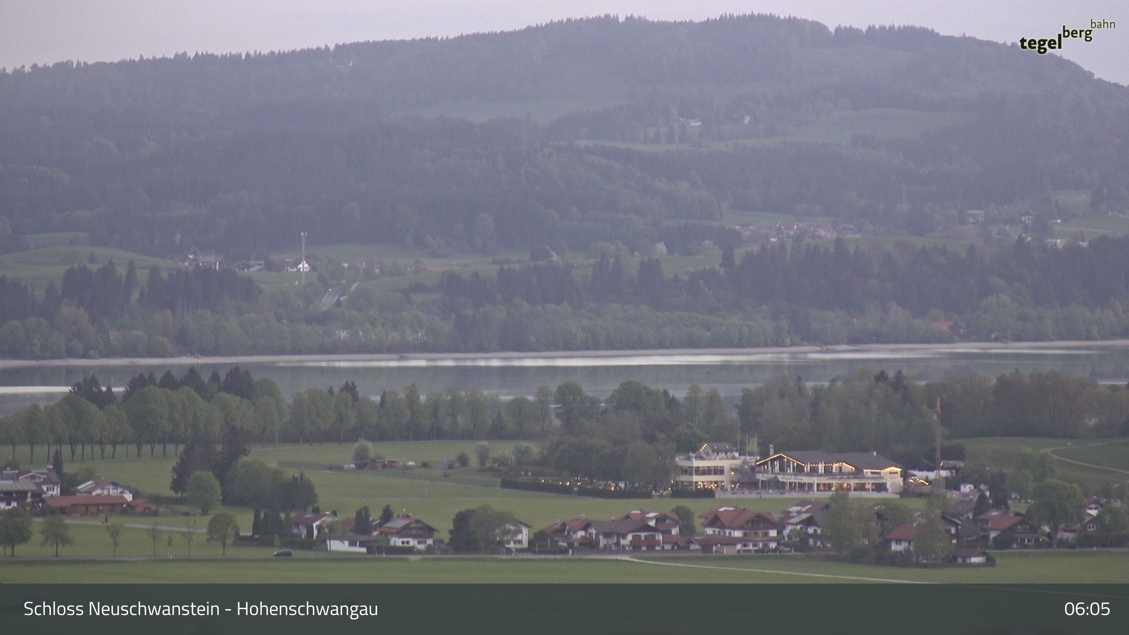 Archiv Foto Webcam Forggensee, Südufer und Schwangau