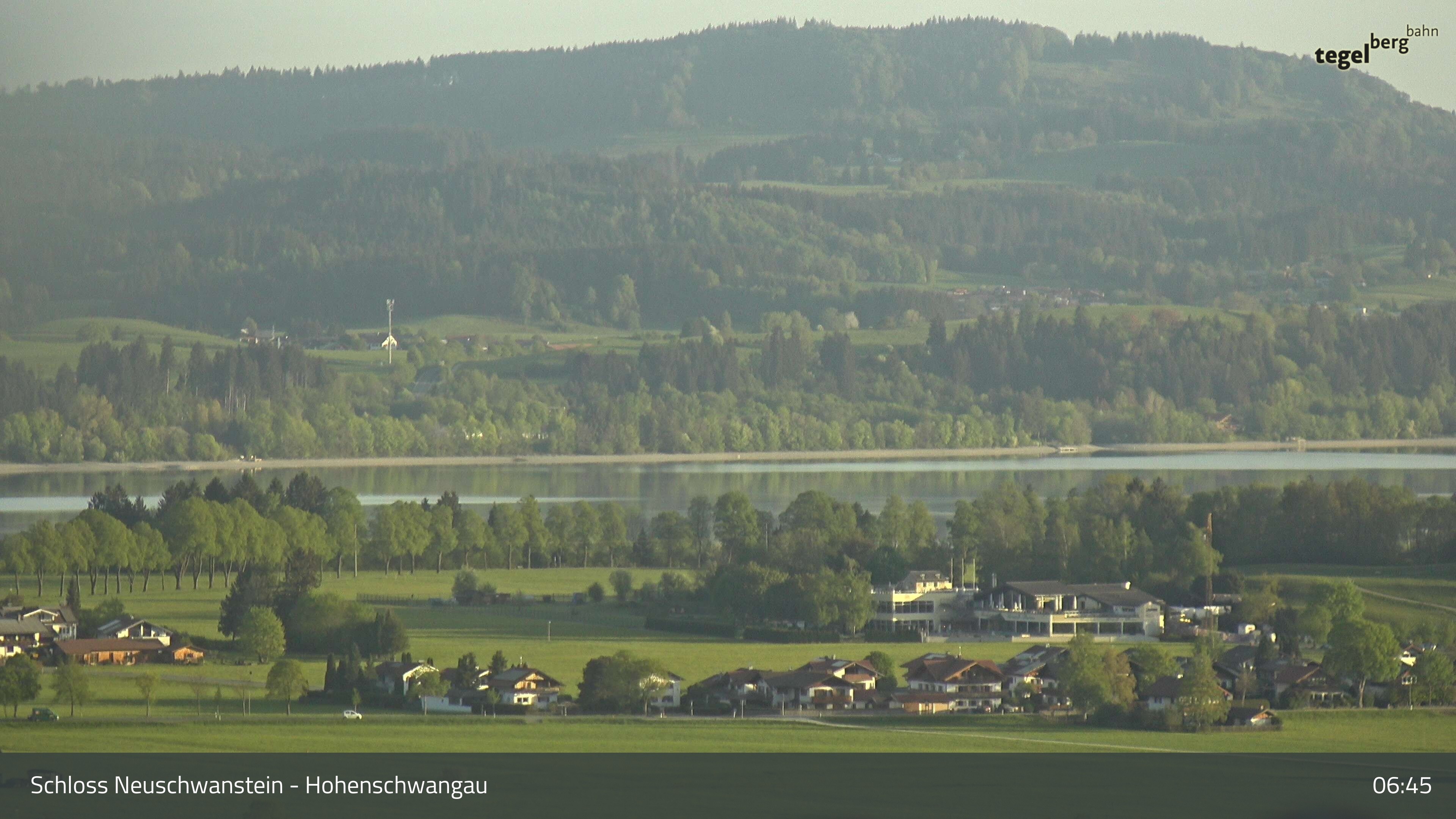 Archiv Foto Webcam Forggensee, Südufer und Schwangau