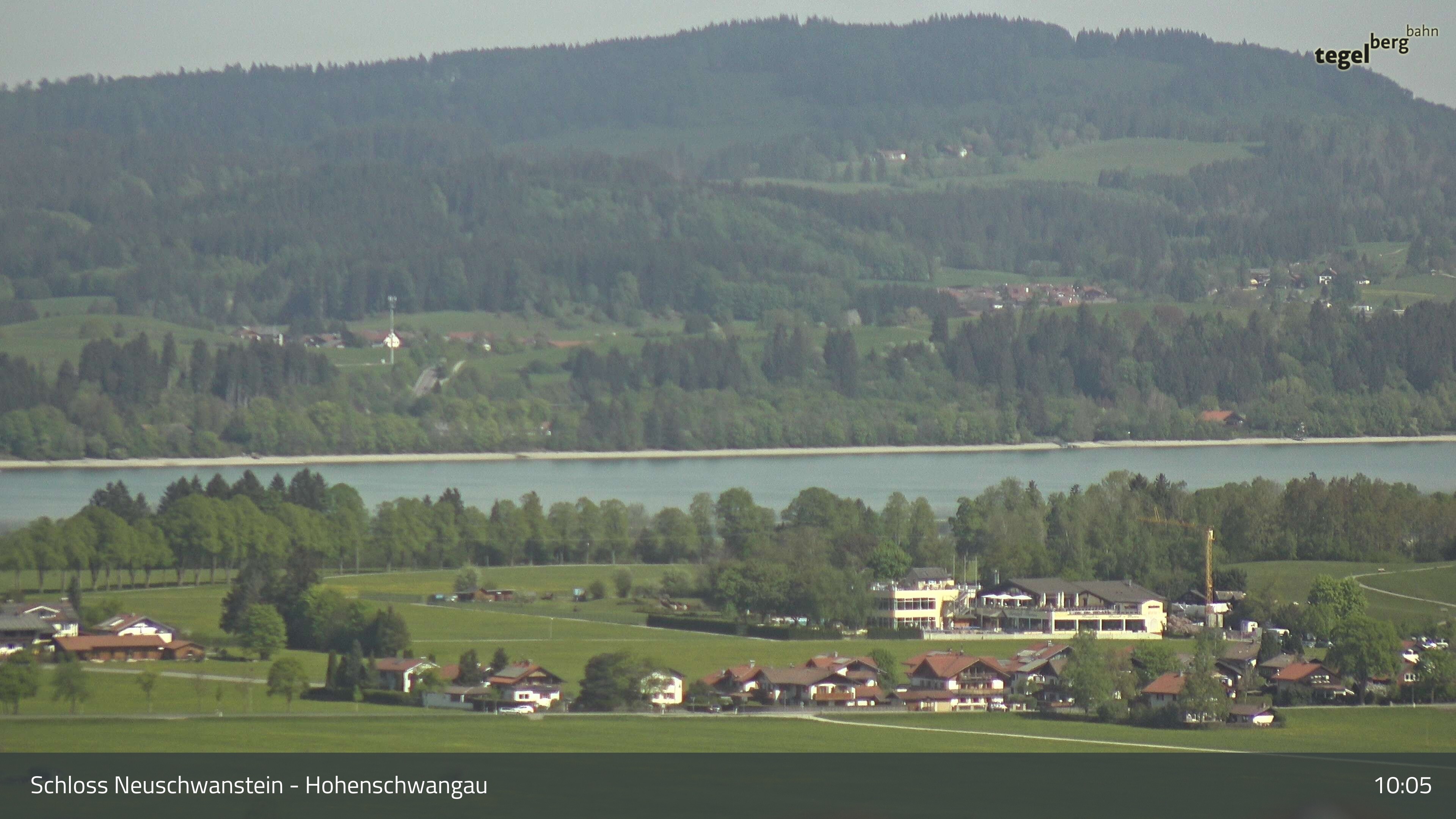 Archiv Foto Webcam Forggensee, Südufer und Schwangau