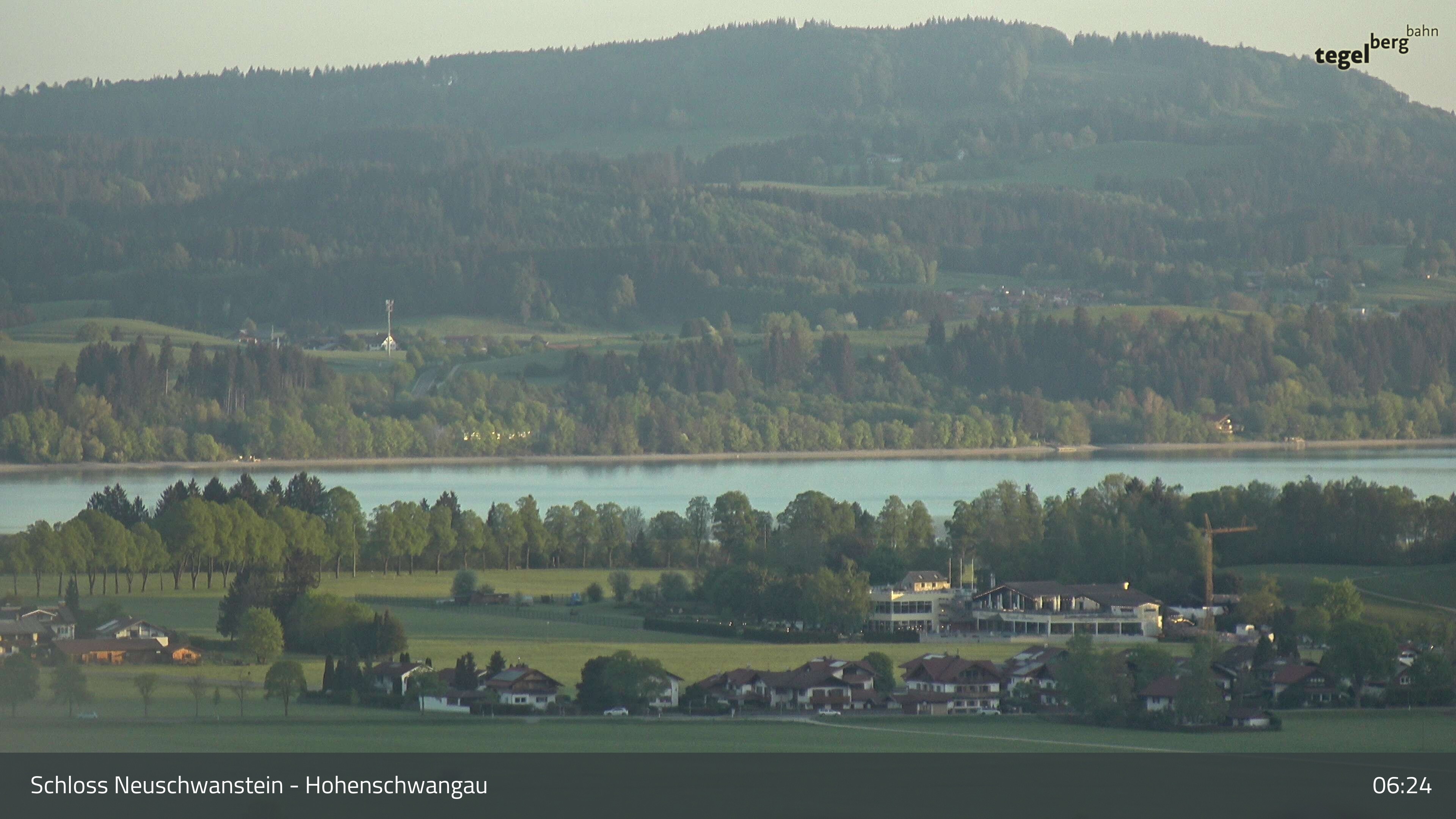Archiv Foto Webcam Forggensee, Südufer und Schwangau