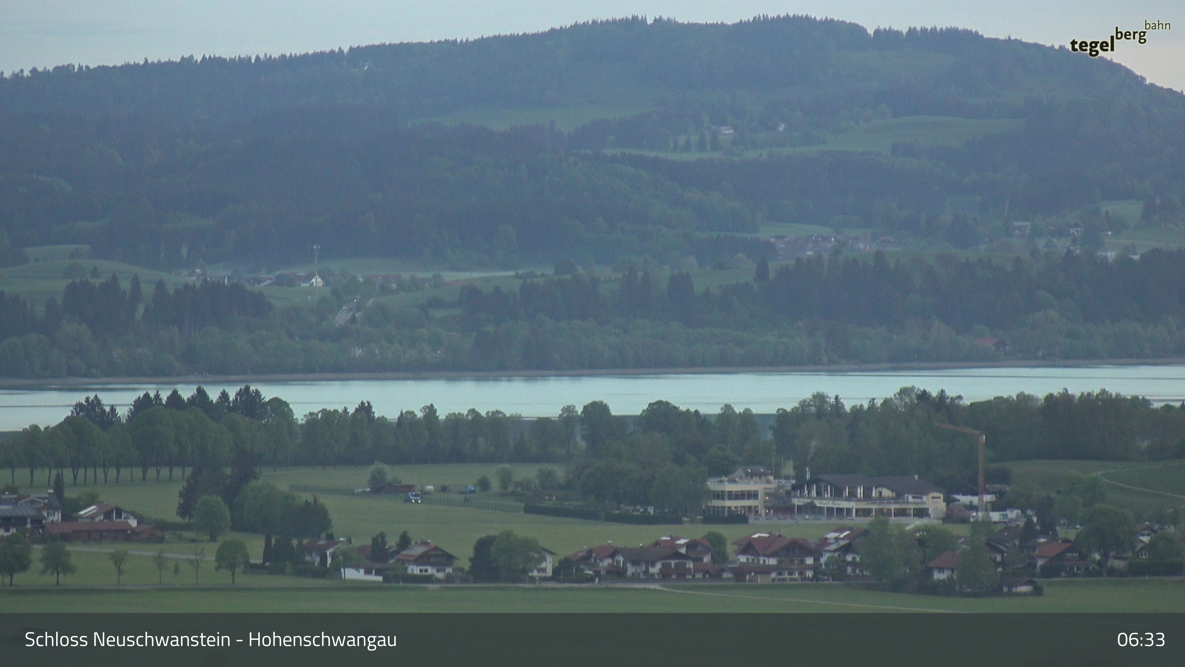 Archiv Foto Webcam Forggensee, Südufer und Schwangau