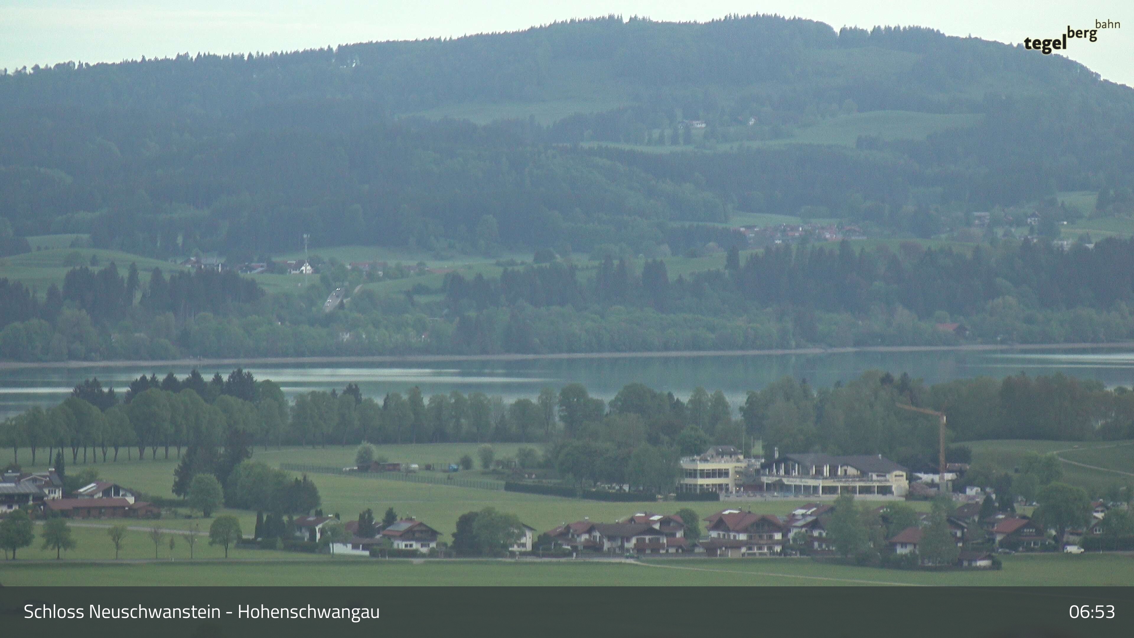 Archiv Foto Webcam Forggensee, Südufer und Schwangau