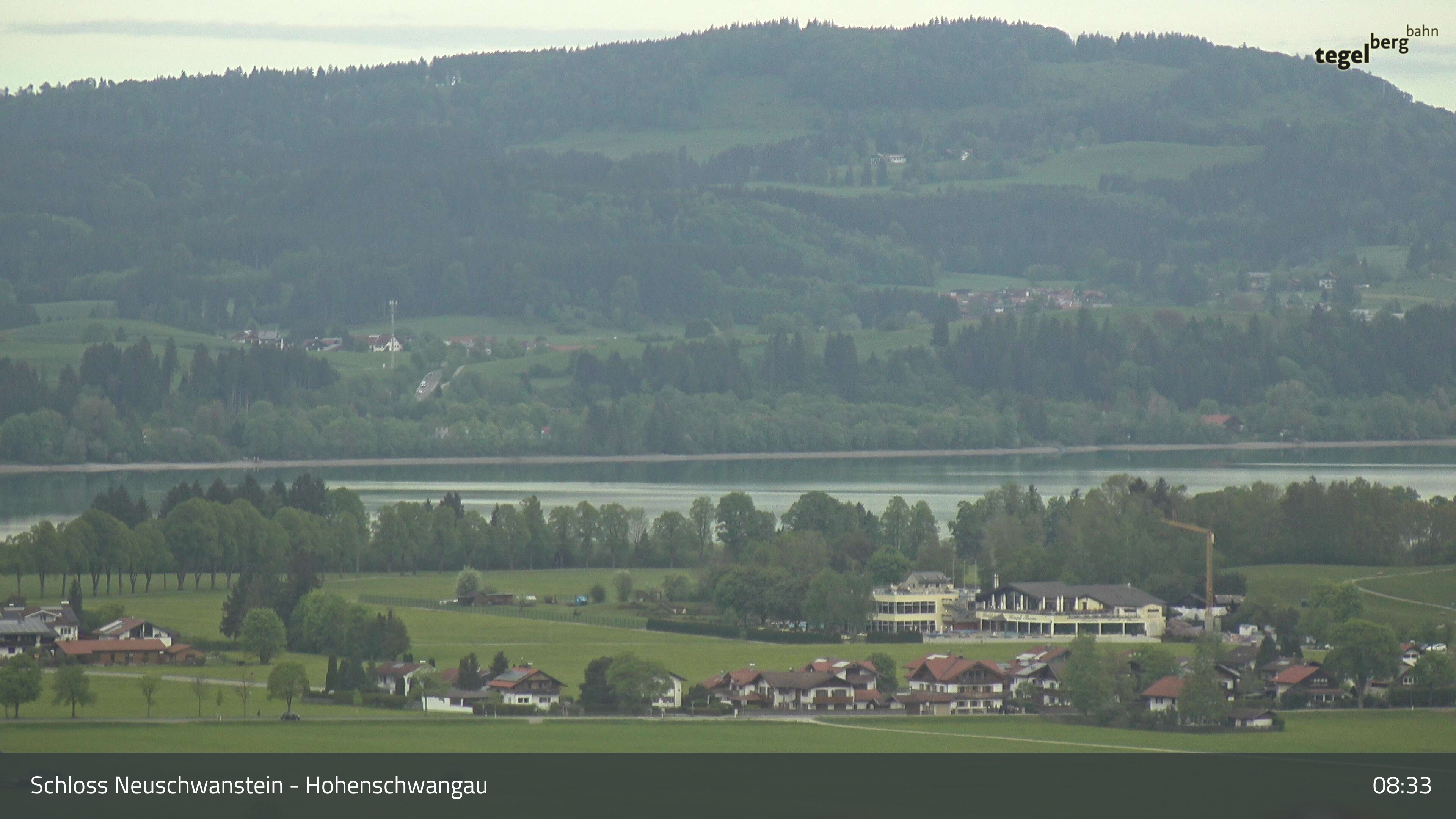 Archiv Foto Webcam Forggensee, Südufer und Schwangau