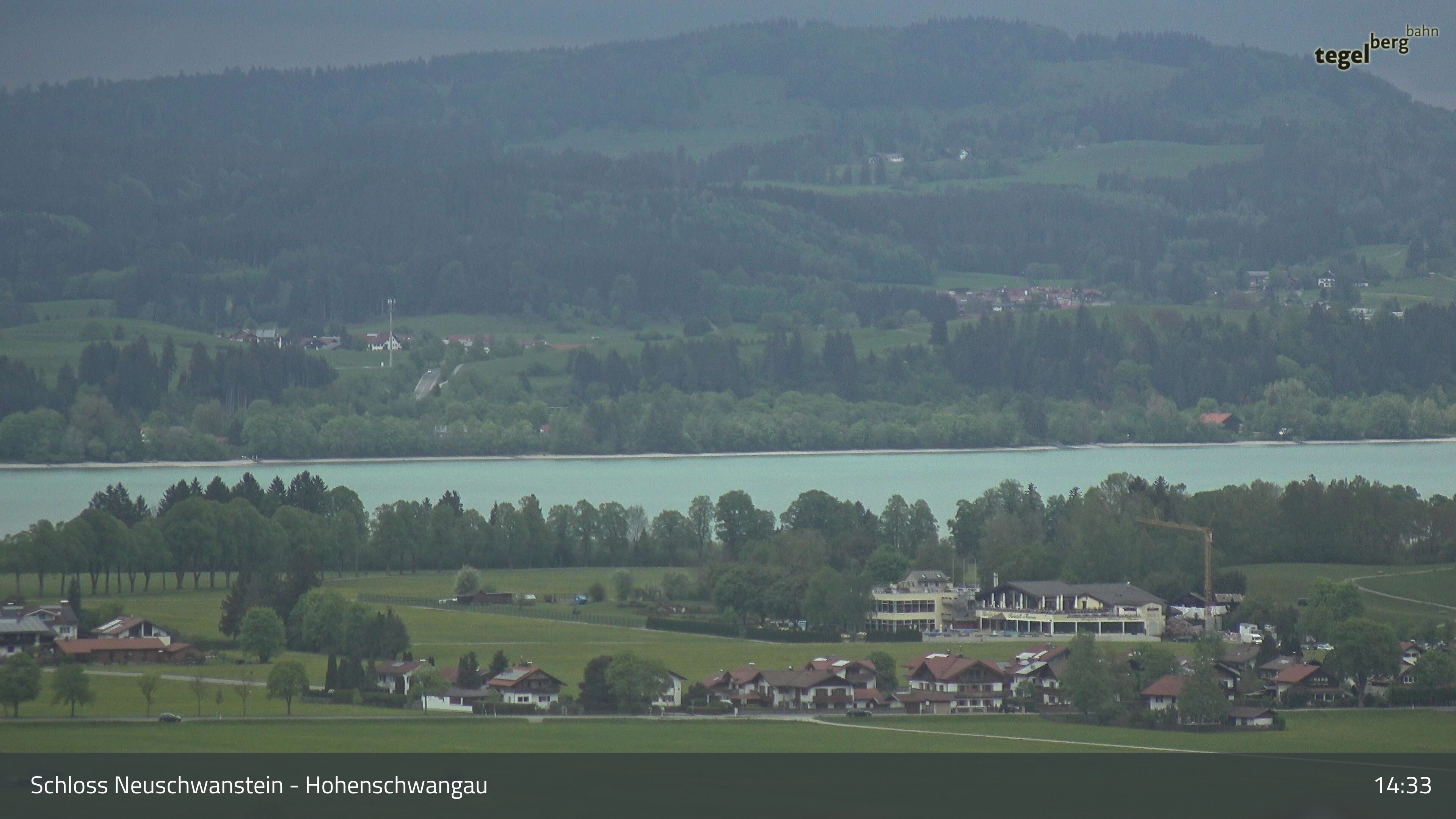 Archiv Foto Webcam Forggensee, Südufer und Schwangau