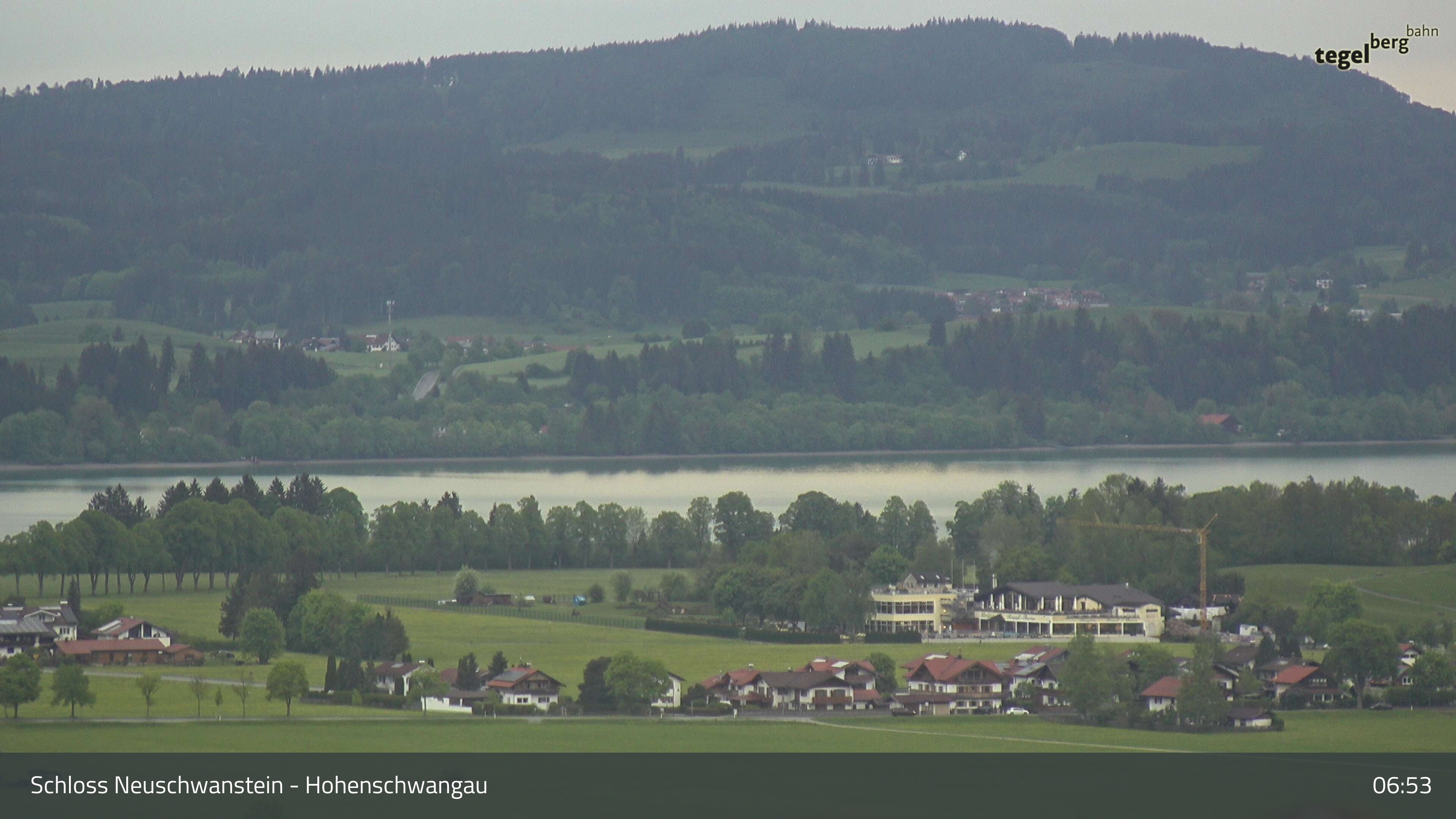 Archiv Foto Webcam Forggensee, Südufer und Schwangau