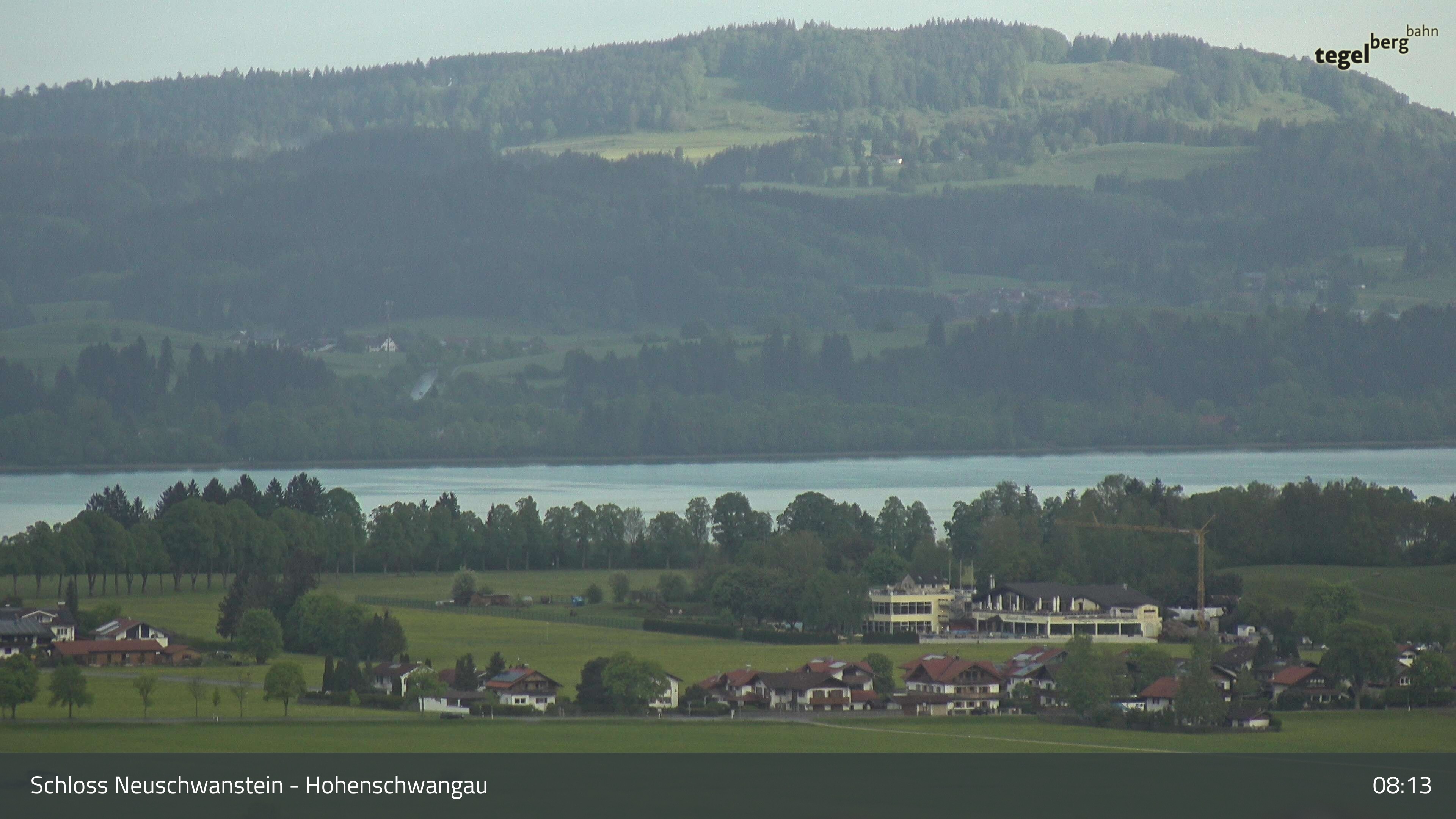 Archiv Foto Webcam Forggensee, Südufer und Schwangau