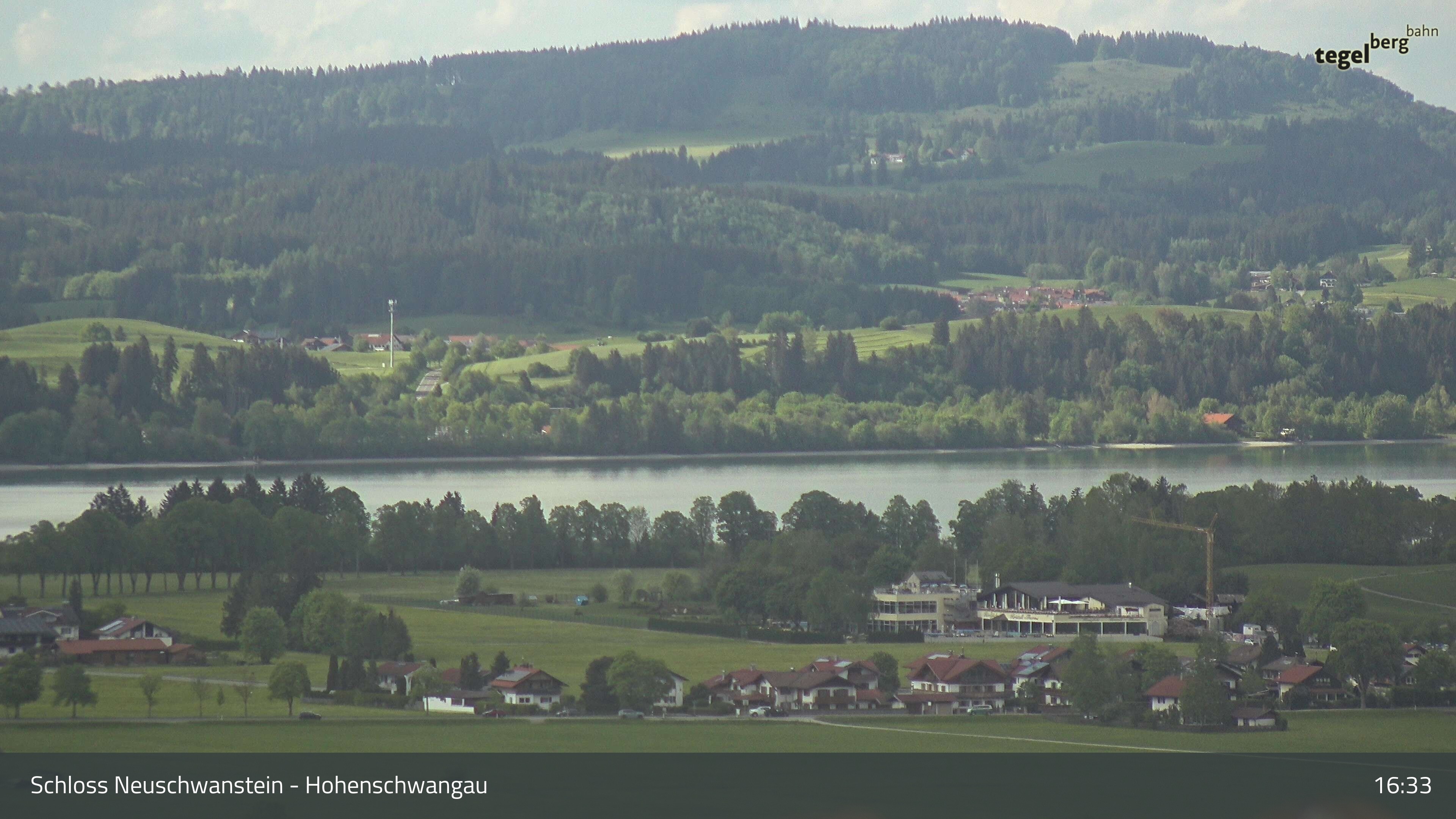 Archiv Foto Webcam Forggensee, Südufer und Schwangau
