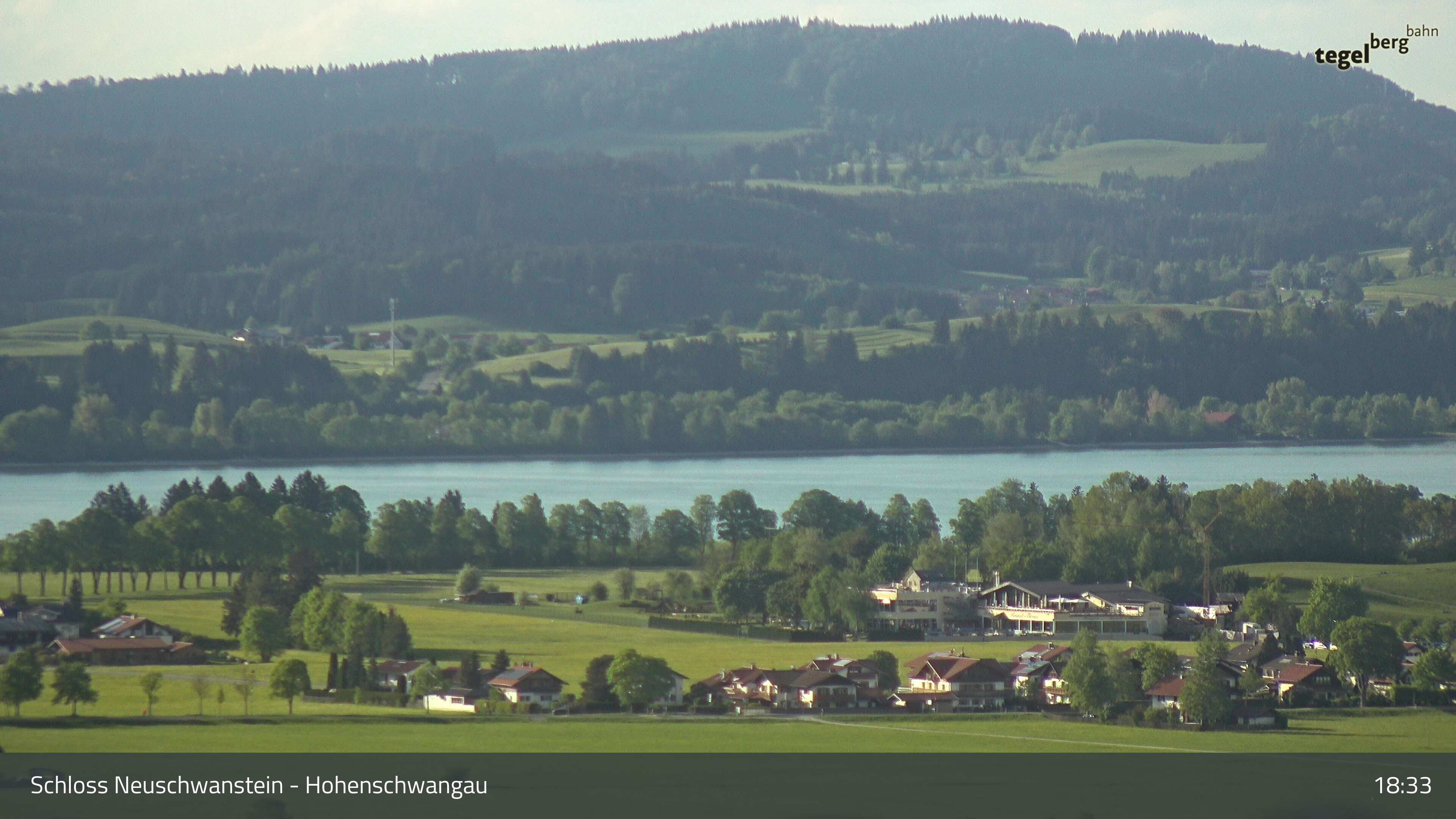 Archiv Foto Webcam Forggensee, Südufer und Schwangau