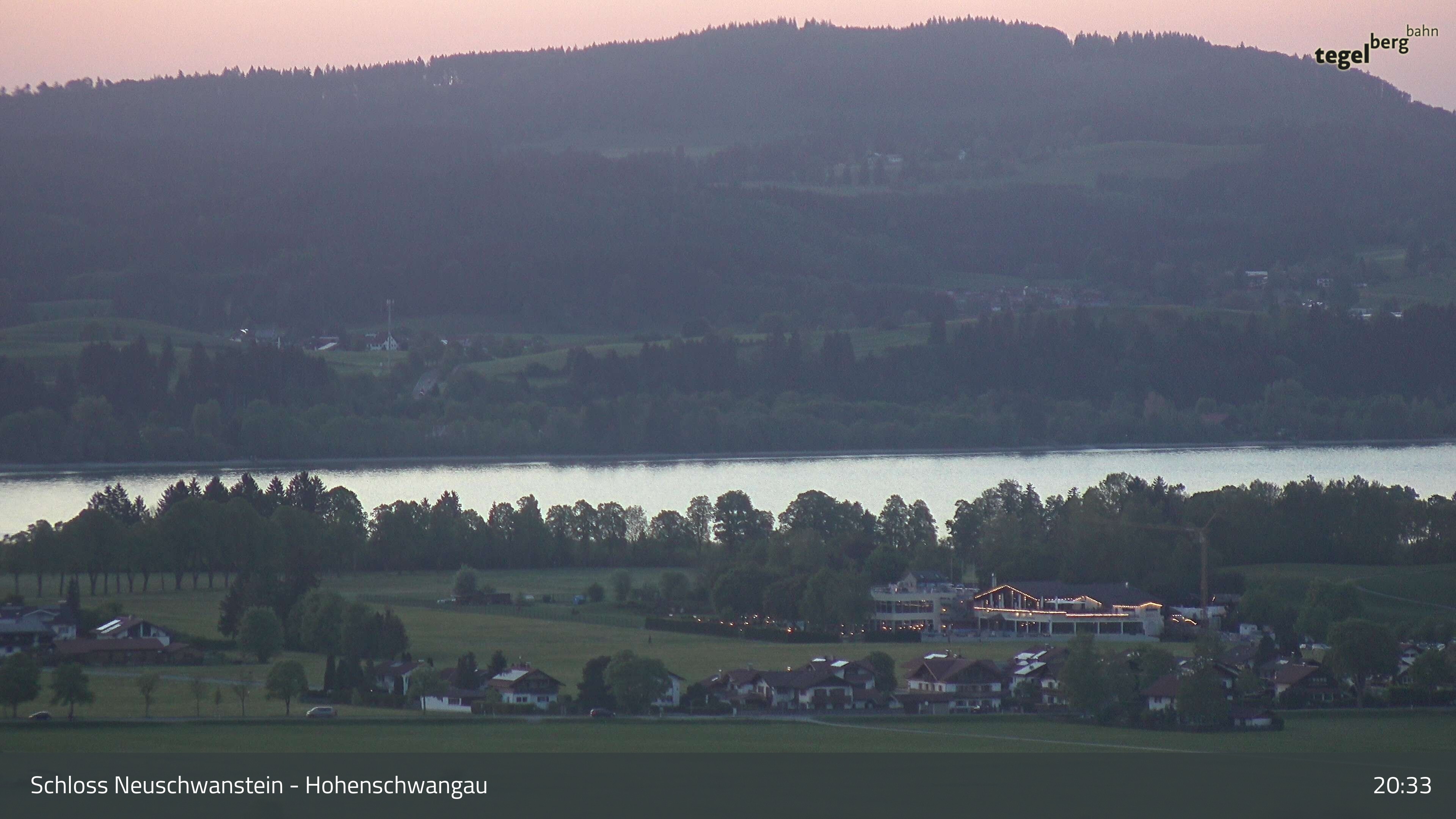 Archiv Foto Webcam Forggensee, Südufer und Schwangau