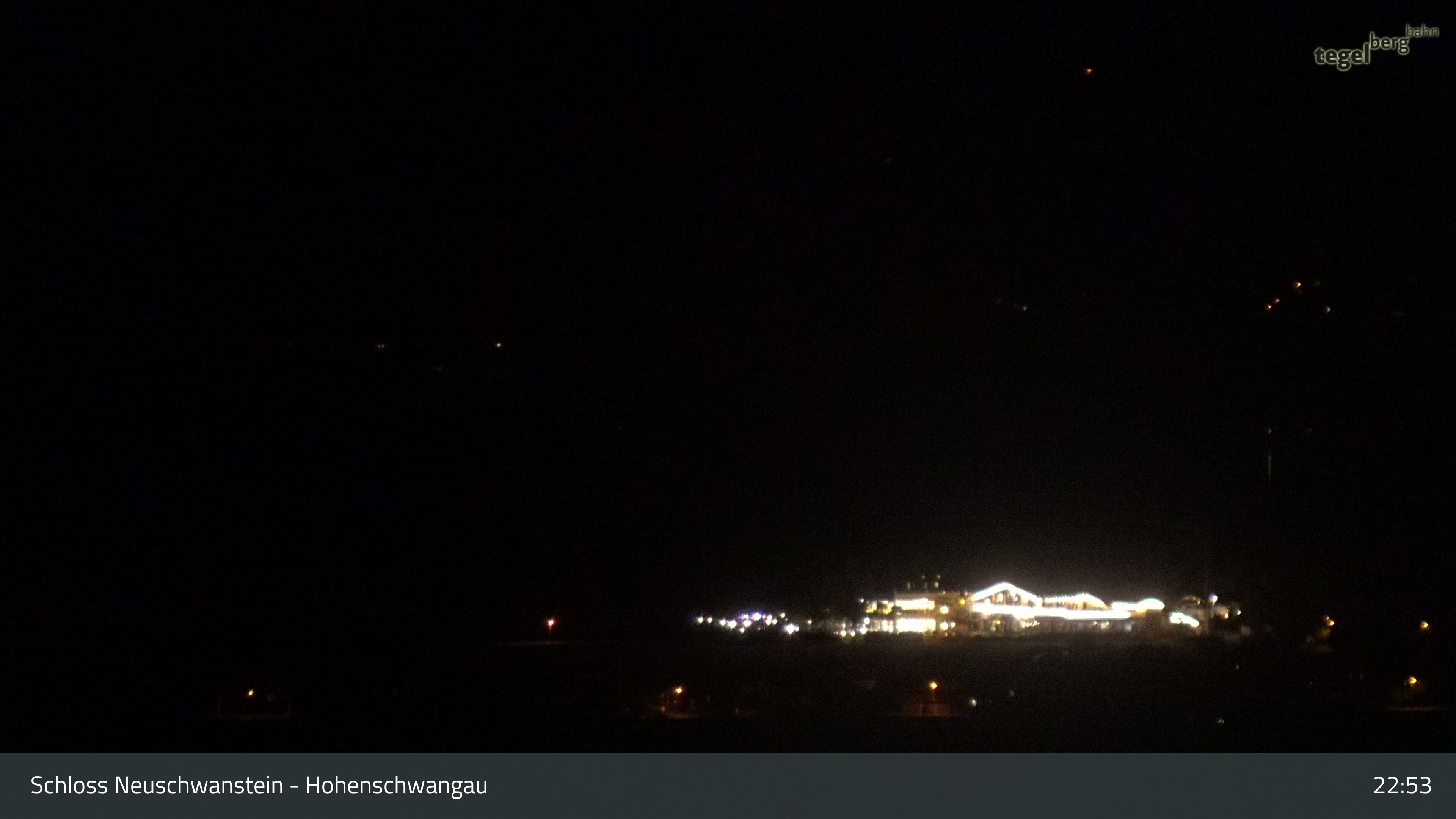 Archived image Webcam Lake Forggen, south bank and village Schwangau