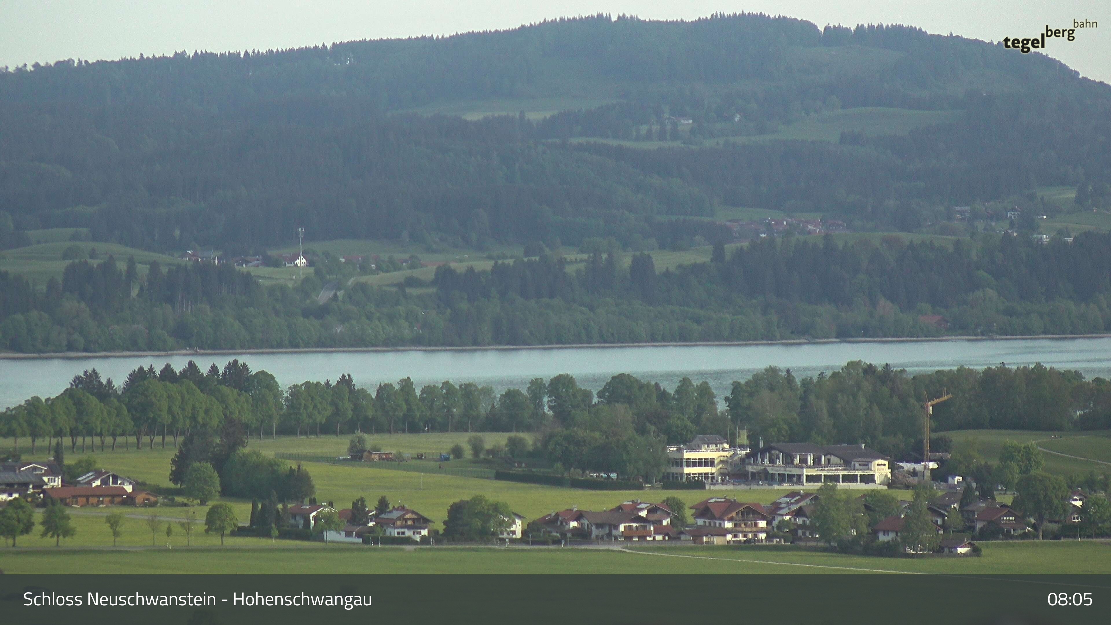 Archiv Foto Webcam Forggensee, Südufer und Schwangau