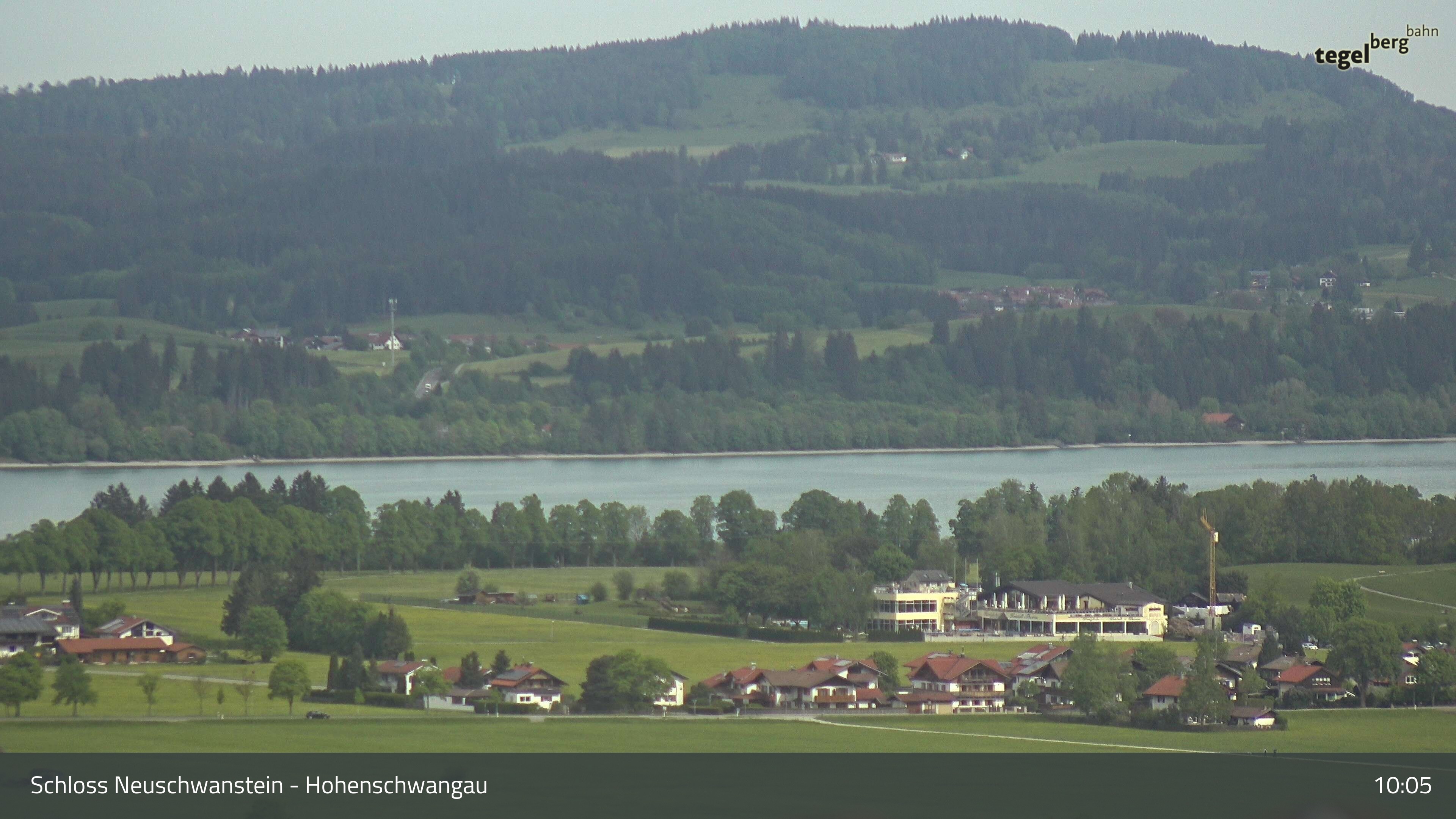 Archiv Foto Webcam Forggensee, Südufer und Schwangau