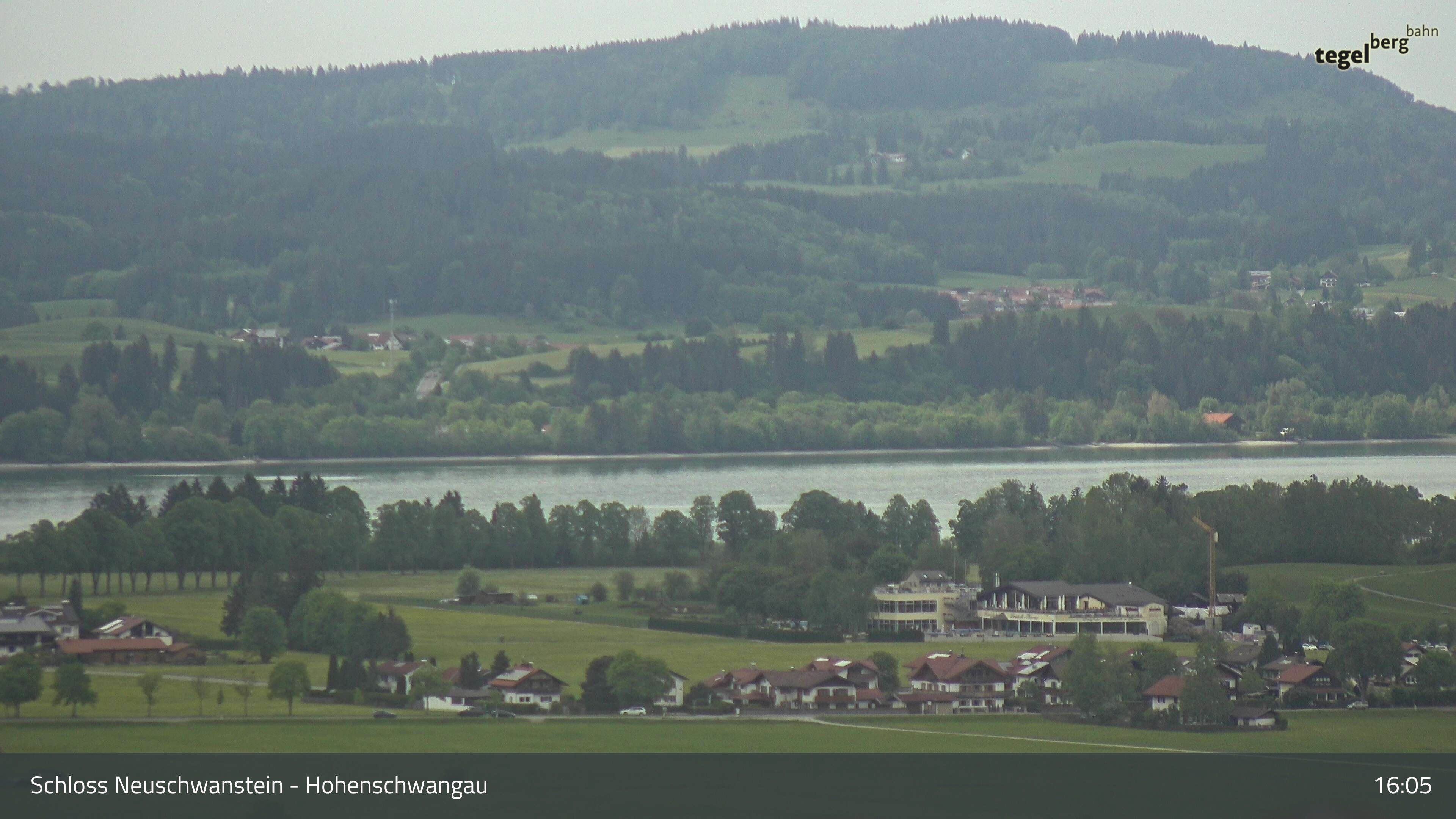 Archiv Foto Webcam Forggensee, Südufer und Schwangau