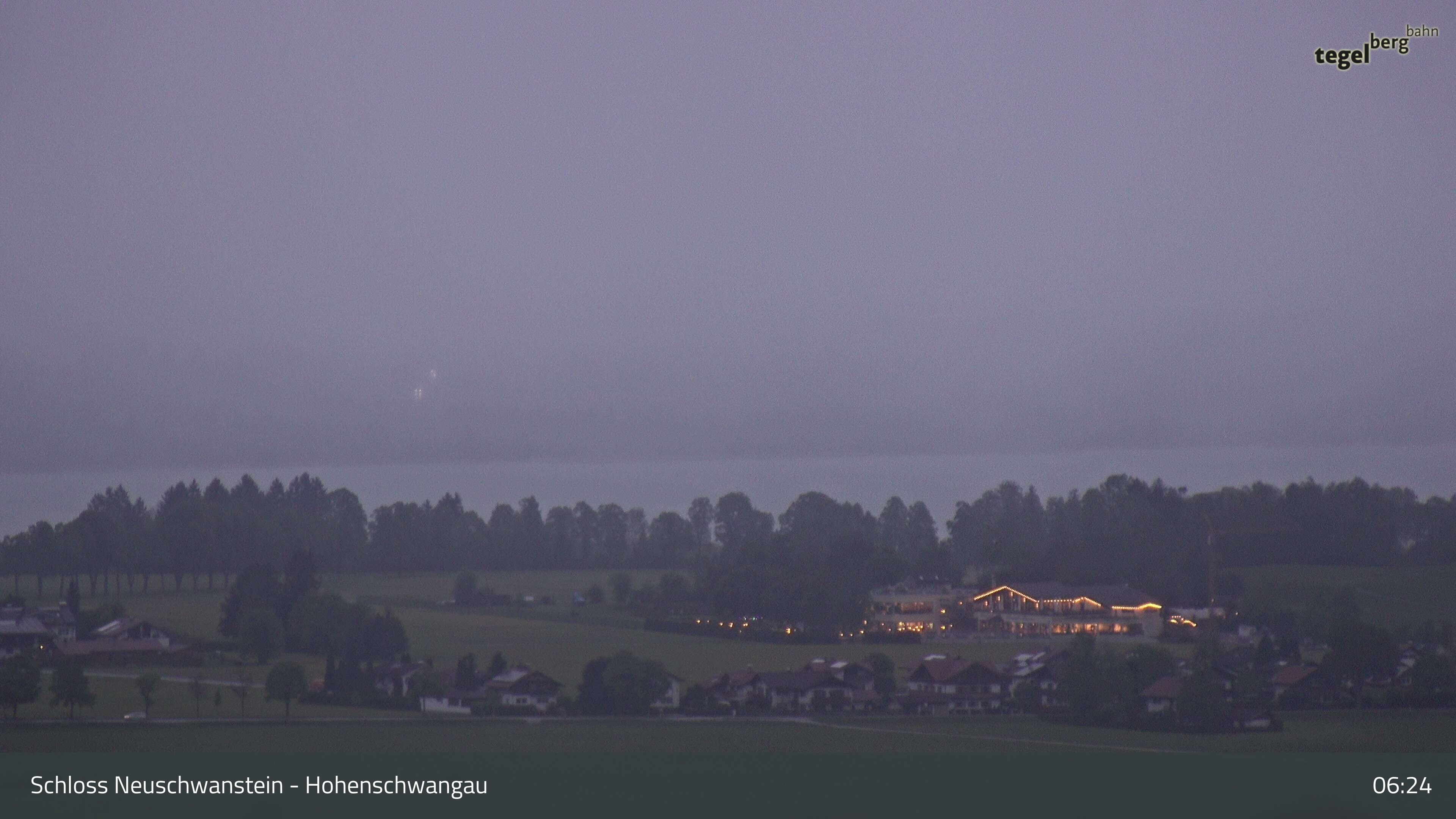 Archiv Foto Webcam Forggensee, Südufer und Schwangau