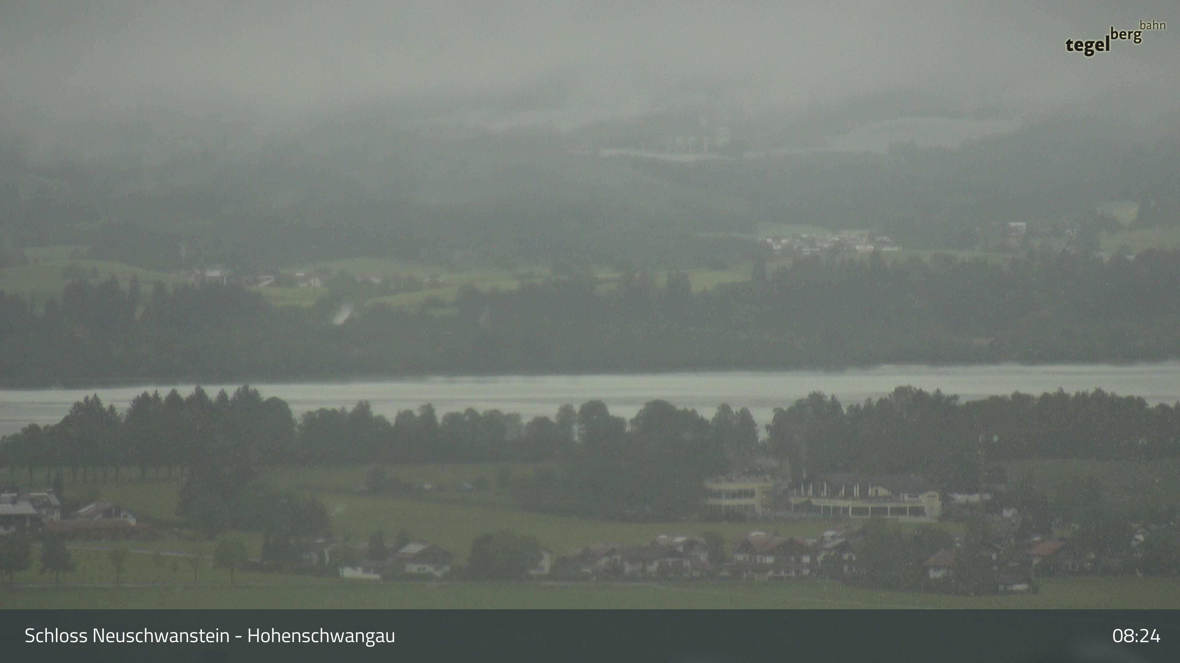 Archiv Foto Webcam Forggensee, Südufer und Schwangau