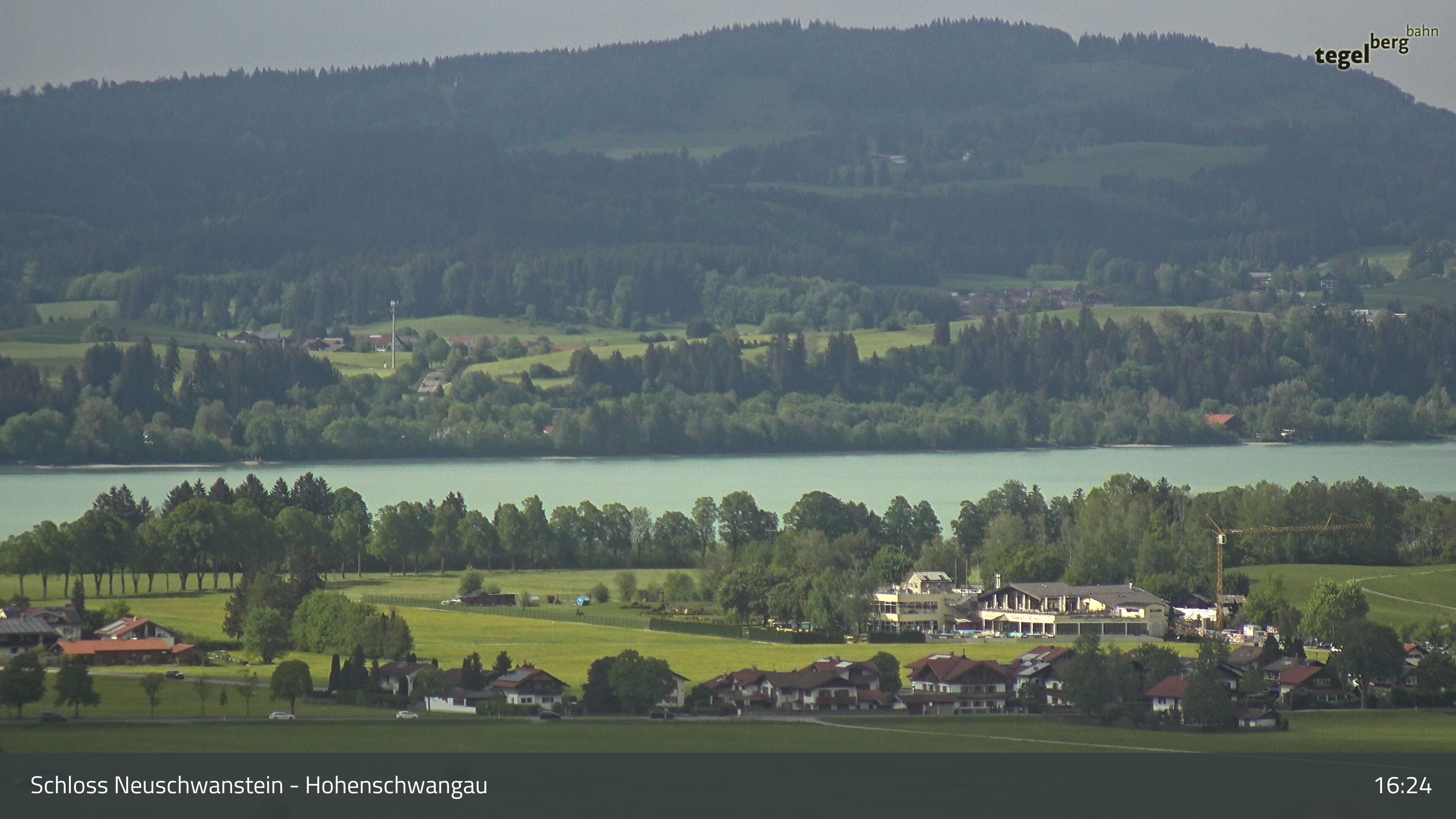 Archiv Foto Webcam Forggensee, Südufer und Schwangau