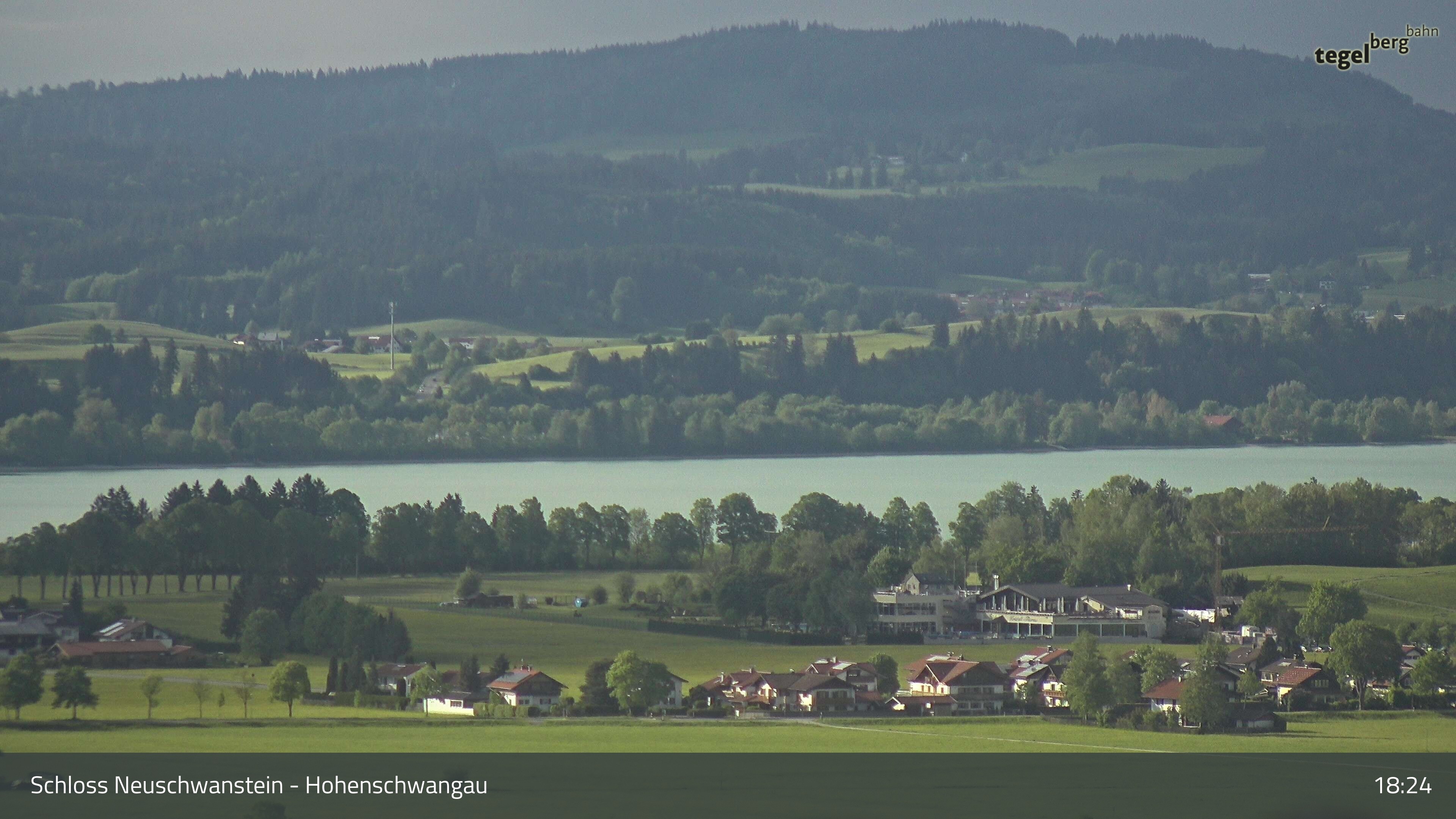 Archiv Foto Webcam Forggensee, Südufer und Schwangau