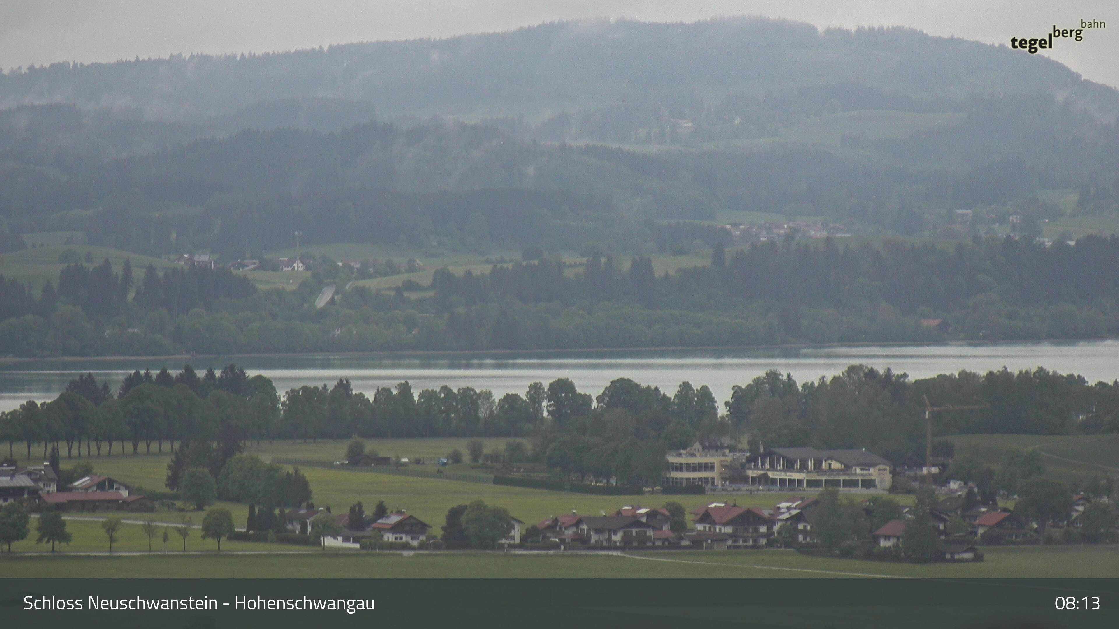 Archiv Foto Webcam Forggensee, Südufer und Schwangau