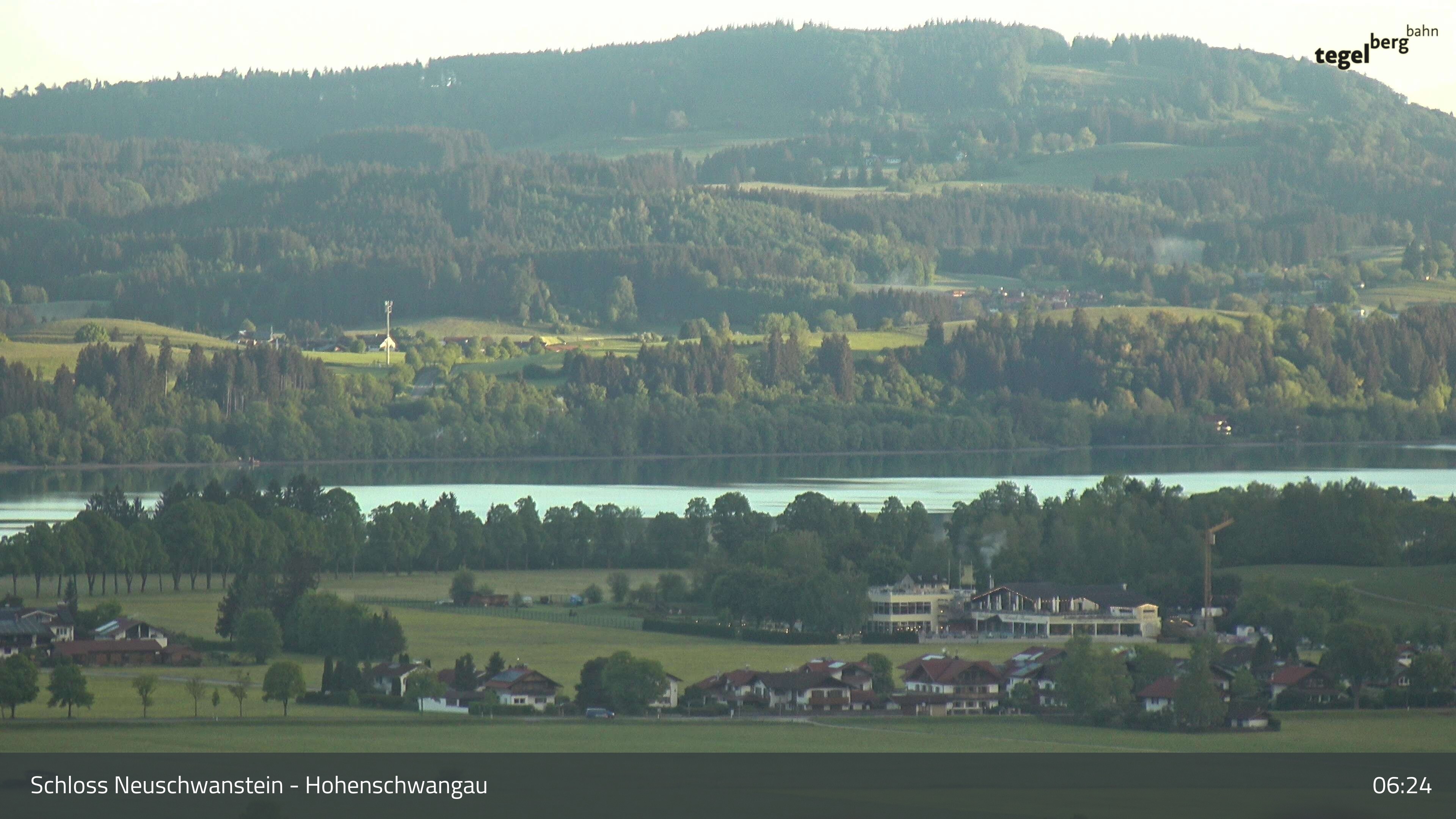 Archiv Foto Webcam Forggensee, Südufer und Schwangau